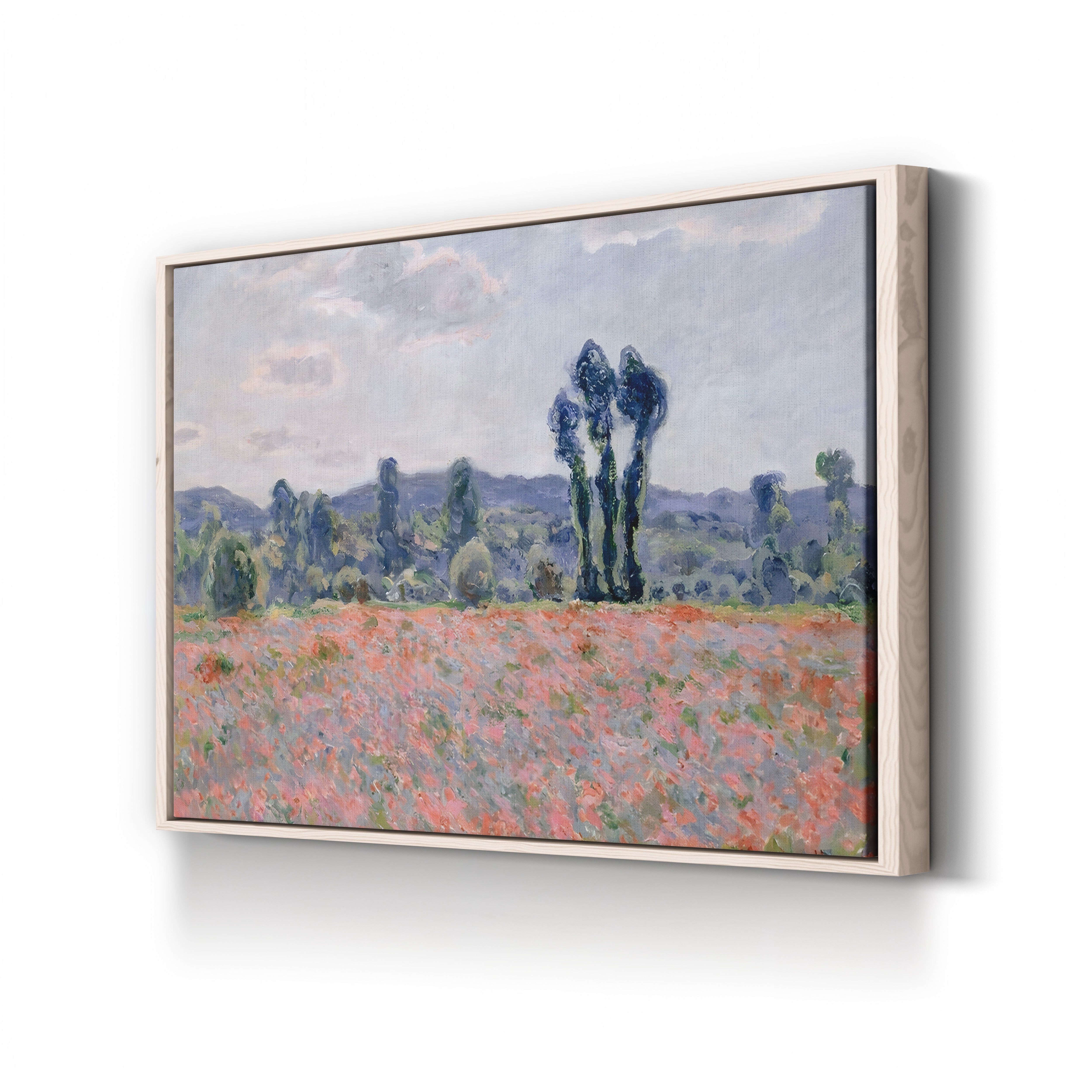 Poppy Field (Champ de coquelicots) by Claude Monet