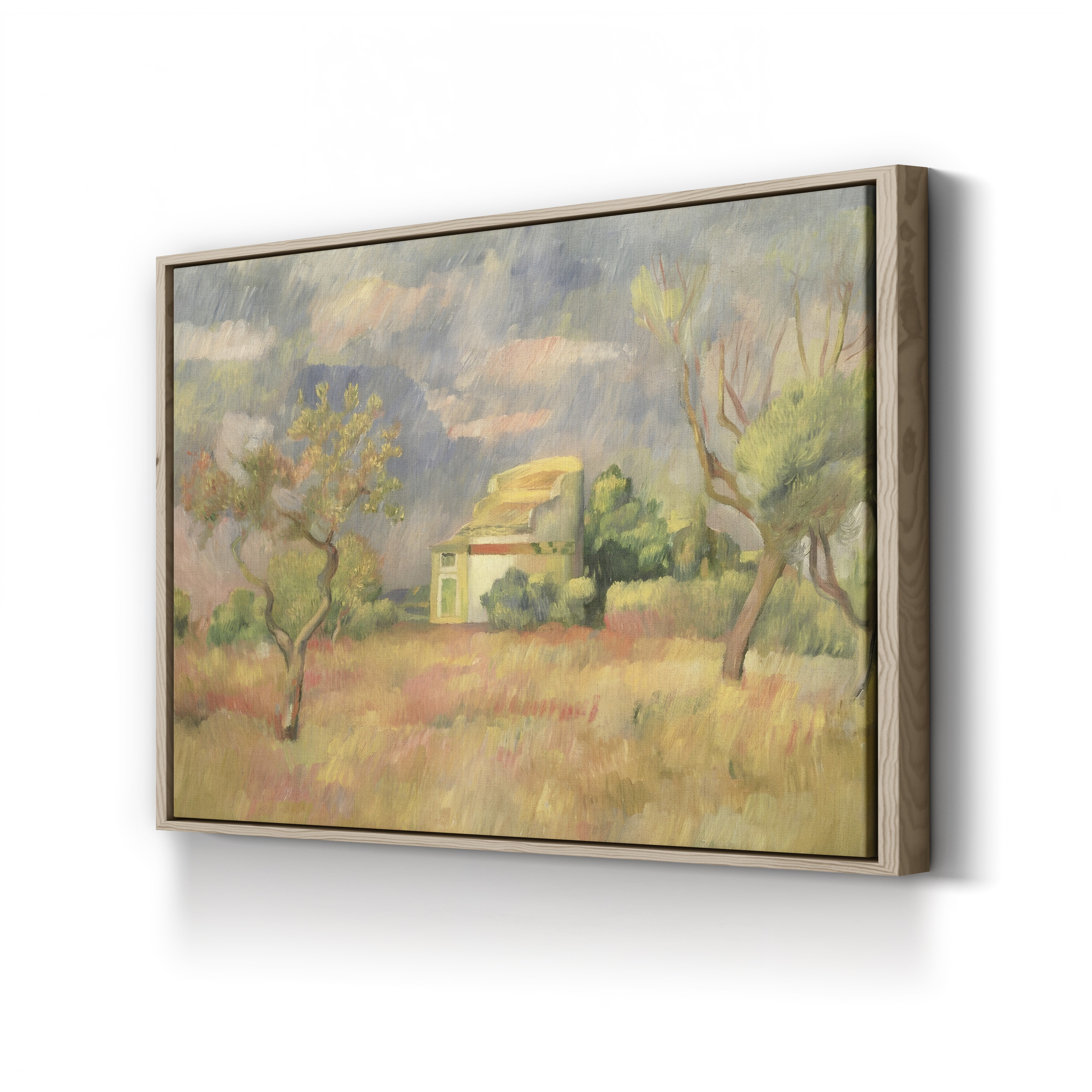Dovecote at Bellevue – Pierre-Auguste Renoir Wall Art | Impressionist Landscape Canvas Print