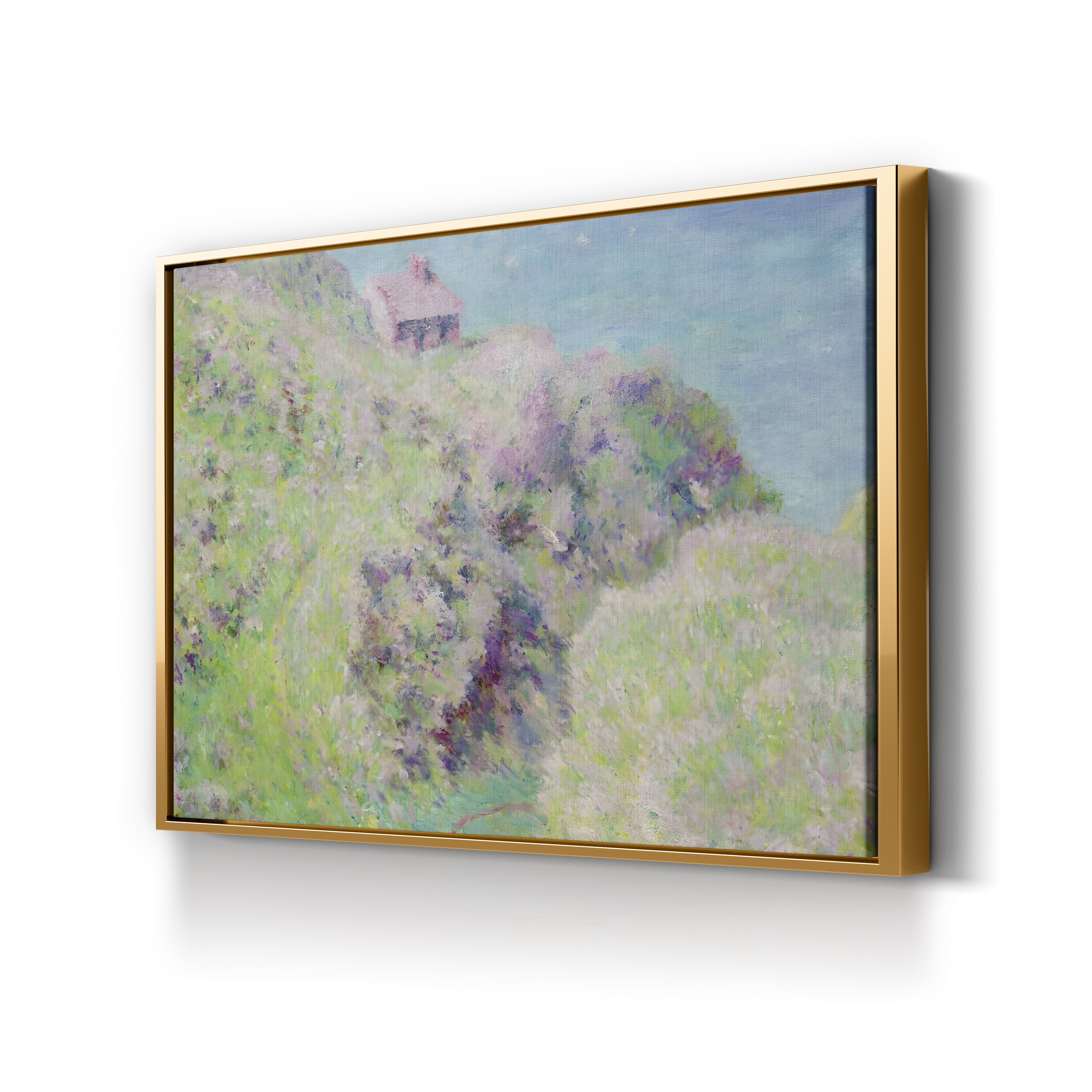 Customs House at Varengeville, 1897 – Claude Monet Wall Art | Impressionist Coastal Canvas Print