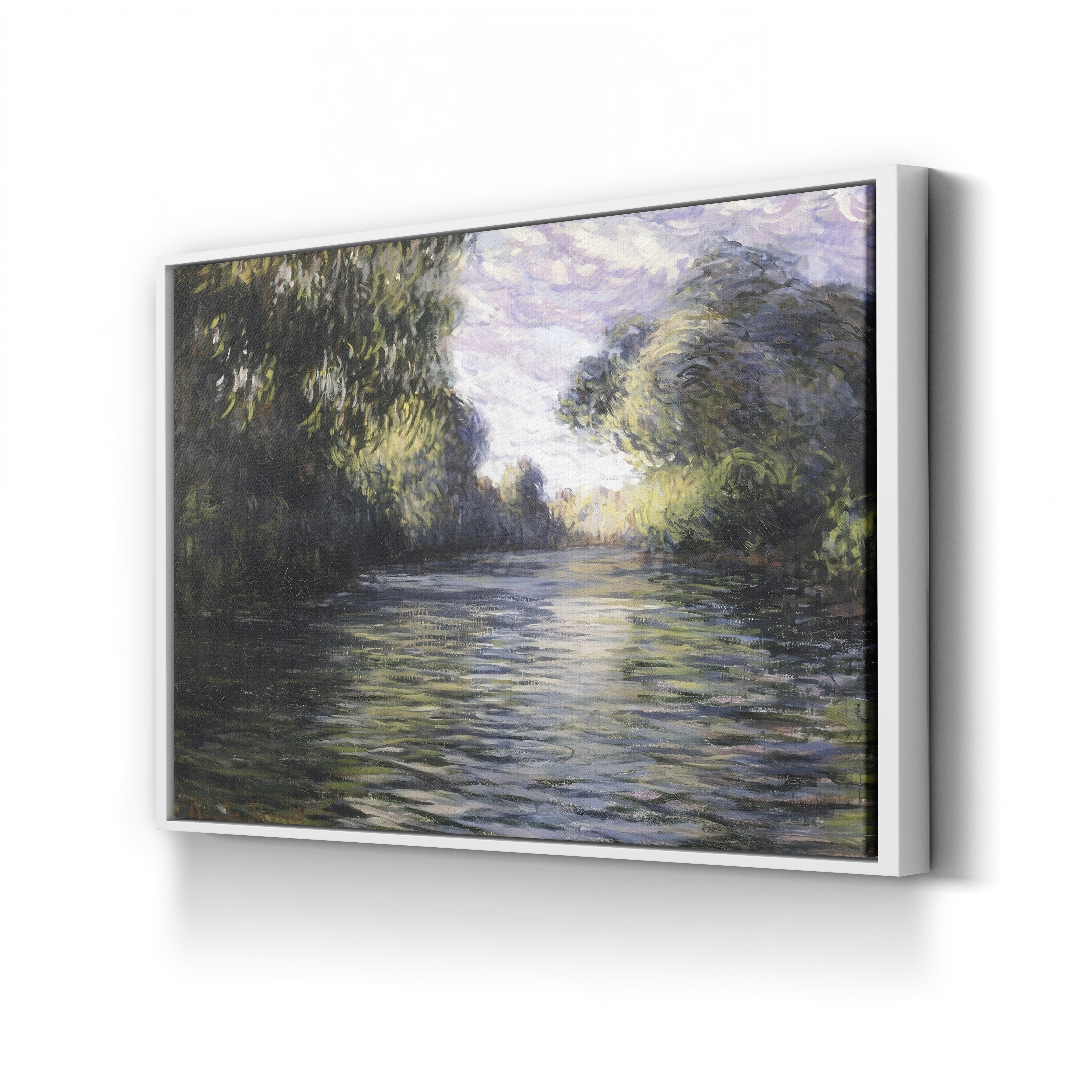 Morning on the Seine, 1897 by Claude Monet