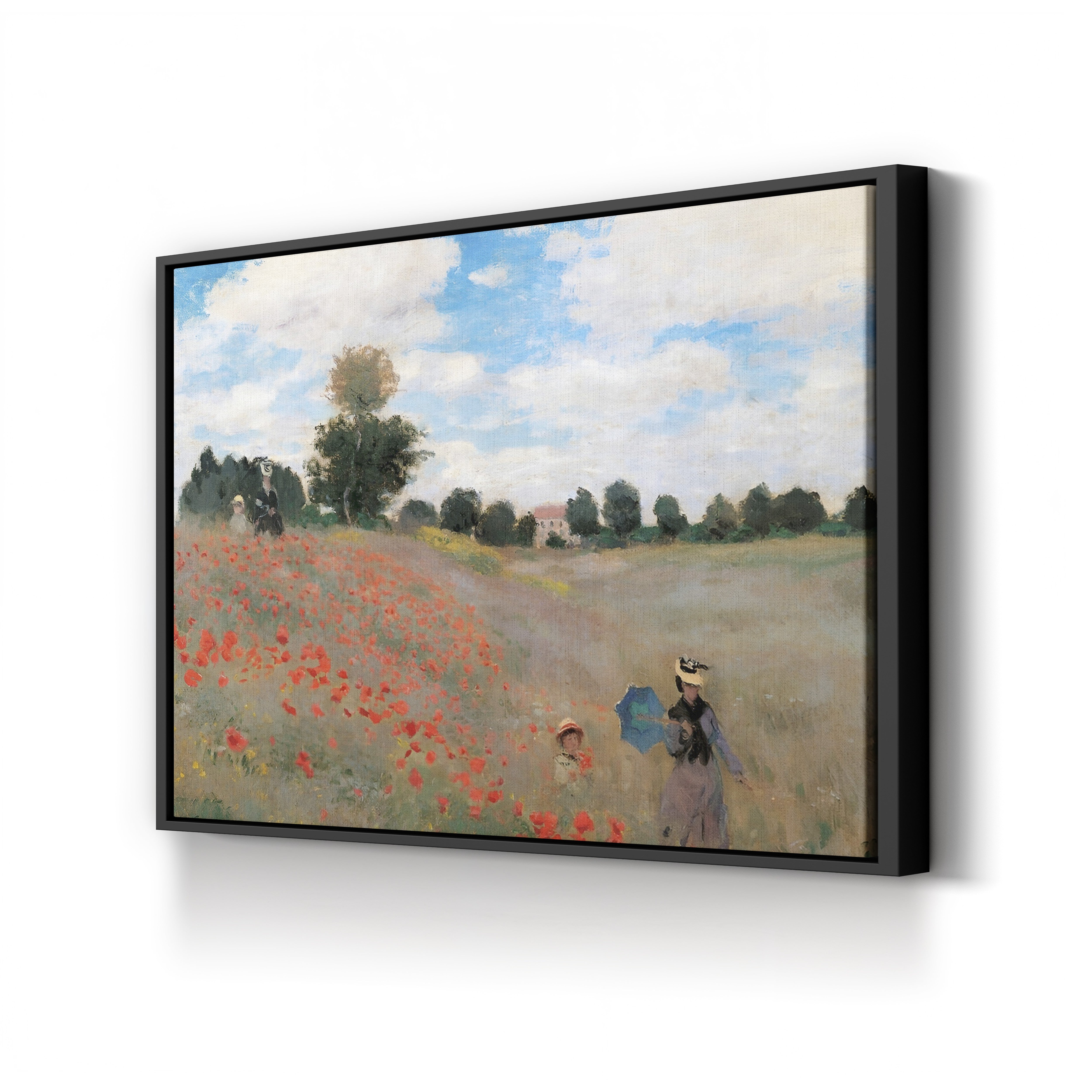 Poppy Field (Les Coquelicots), 1873 by Claude Monet