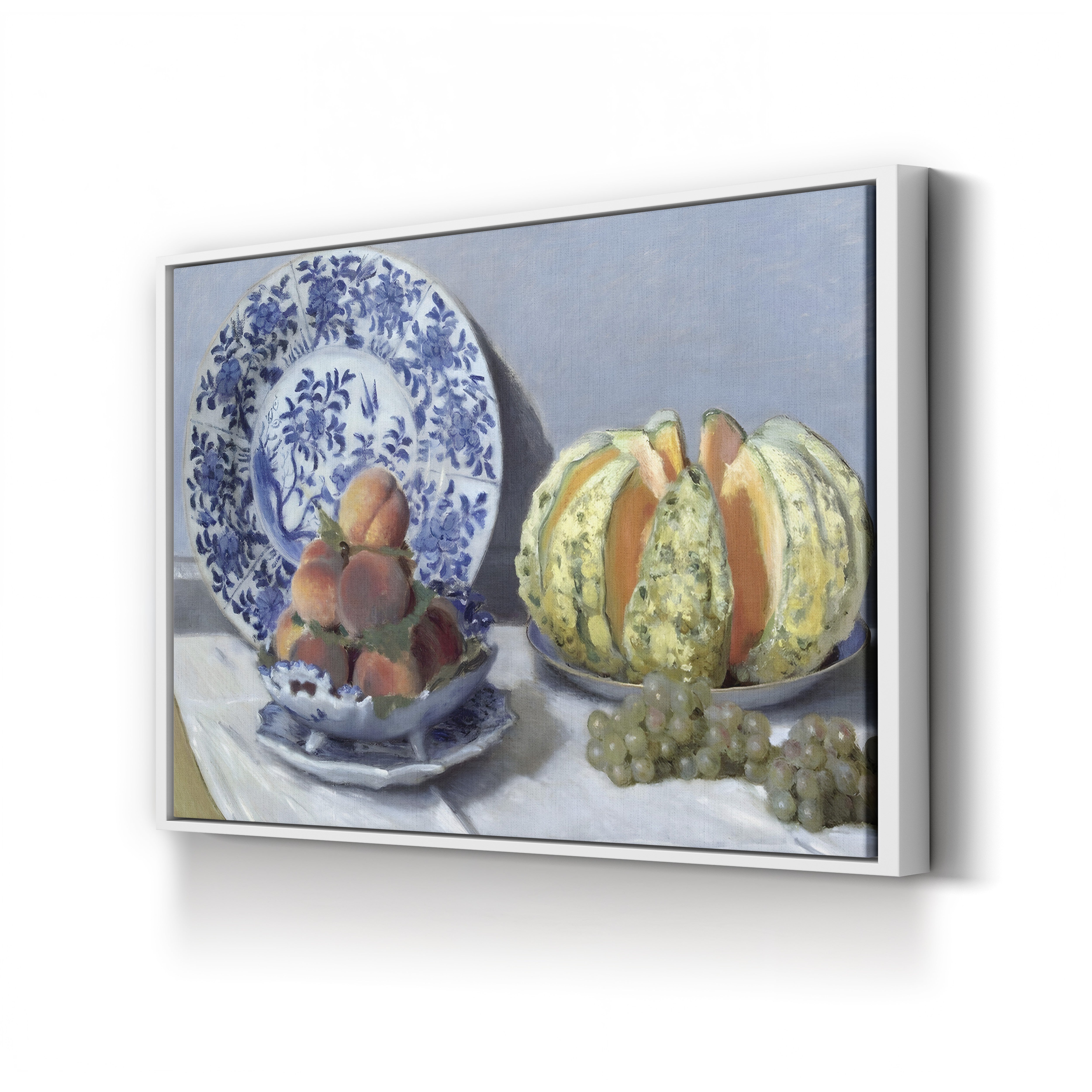 Still Life with Melon (Nature morte au melon), 1872 by Claude Monet