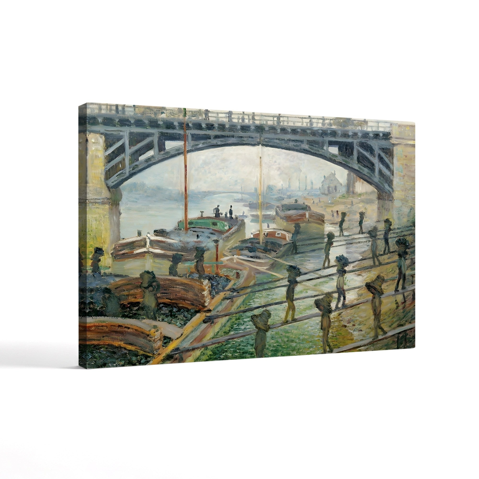 The Coal Workers (Les Déchargeurs de charbon), 1875 by Claude Monet