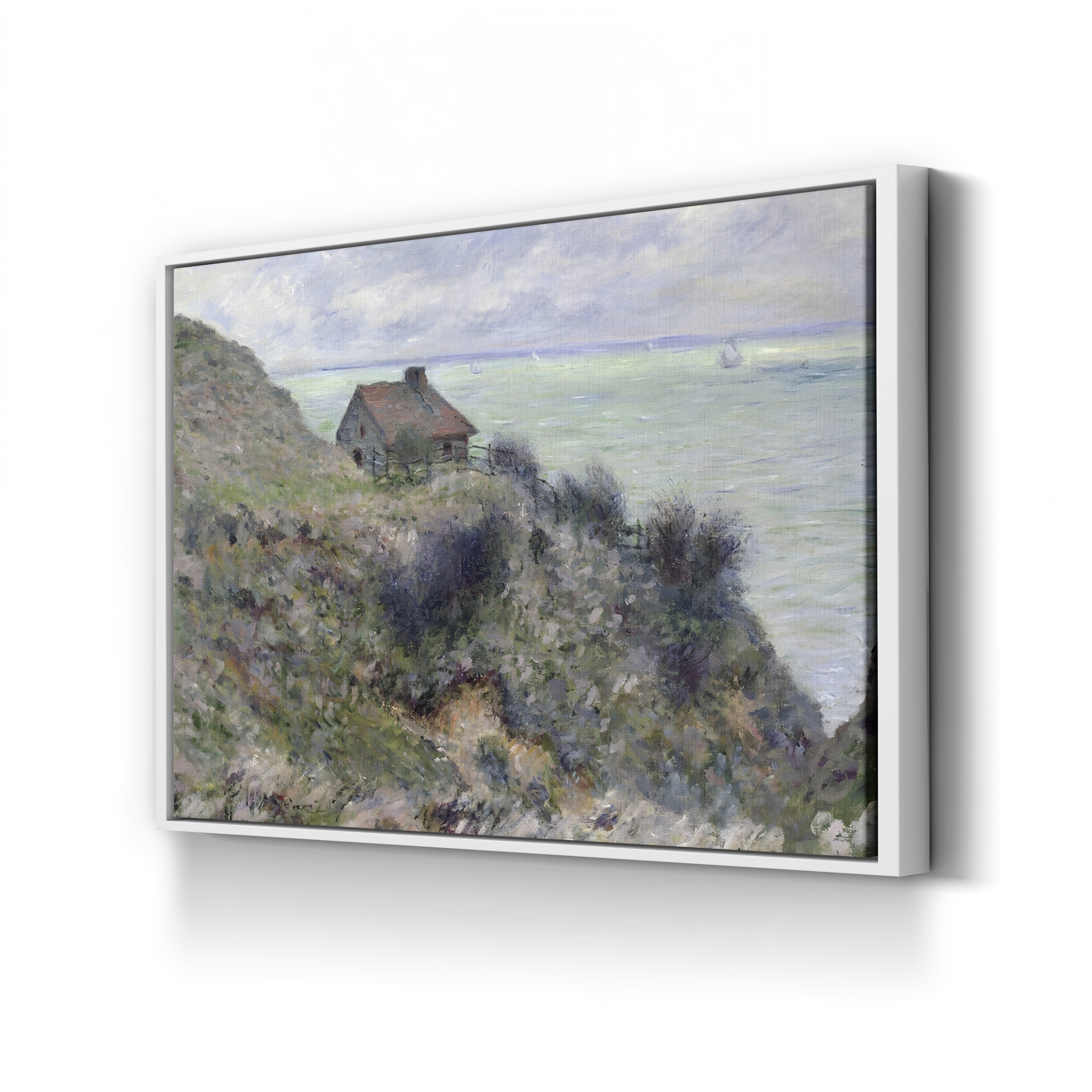 The Customs Officers’ Hut at Pourville (La Cabane des douaniers à Pourville), 1882 by Claude Monet