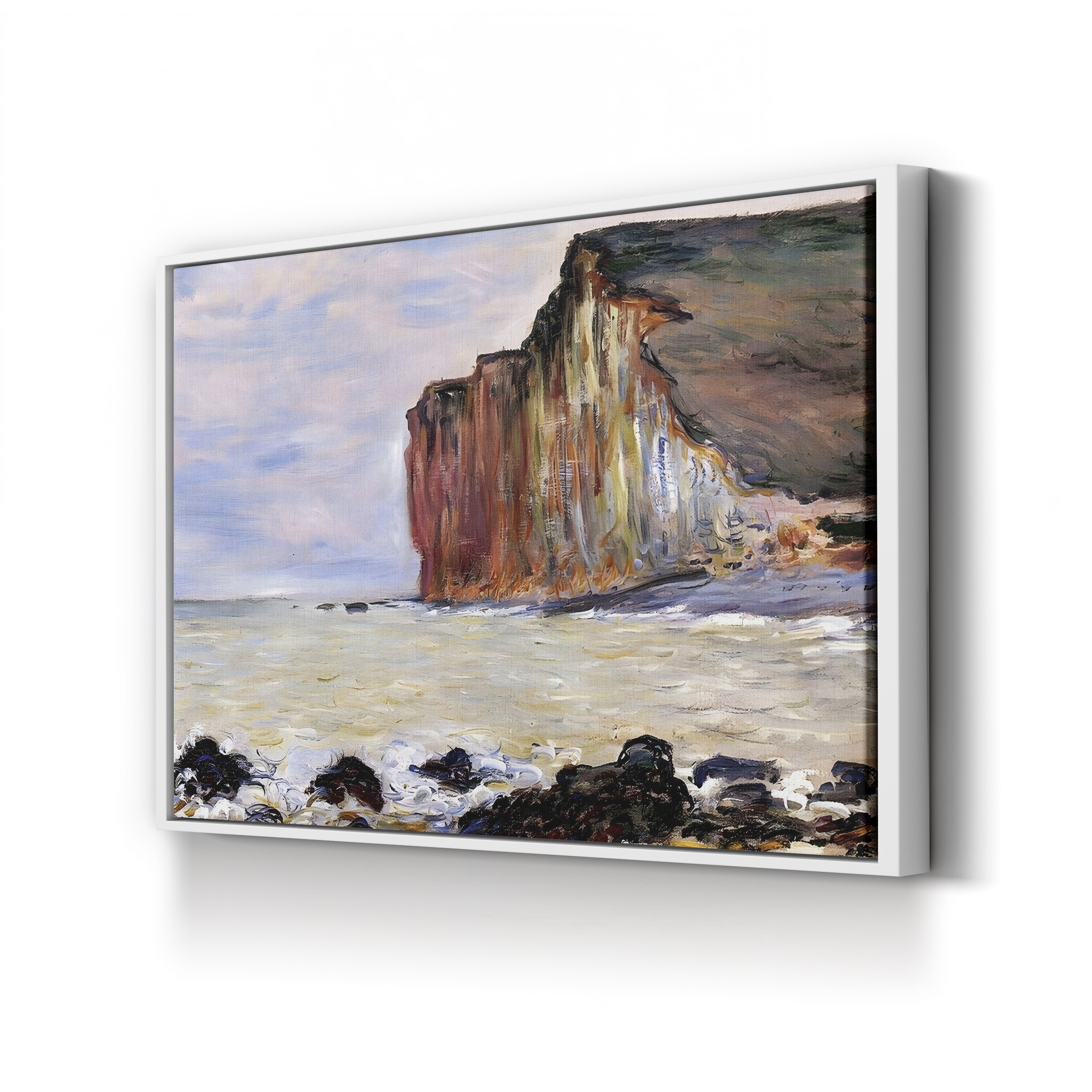 Les Petites Dalles, Pourville, 1881 by Claude Monet