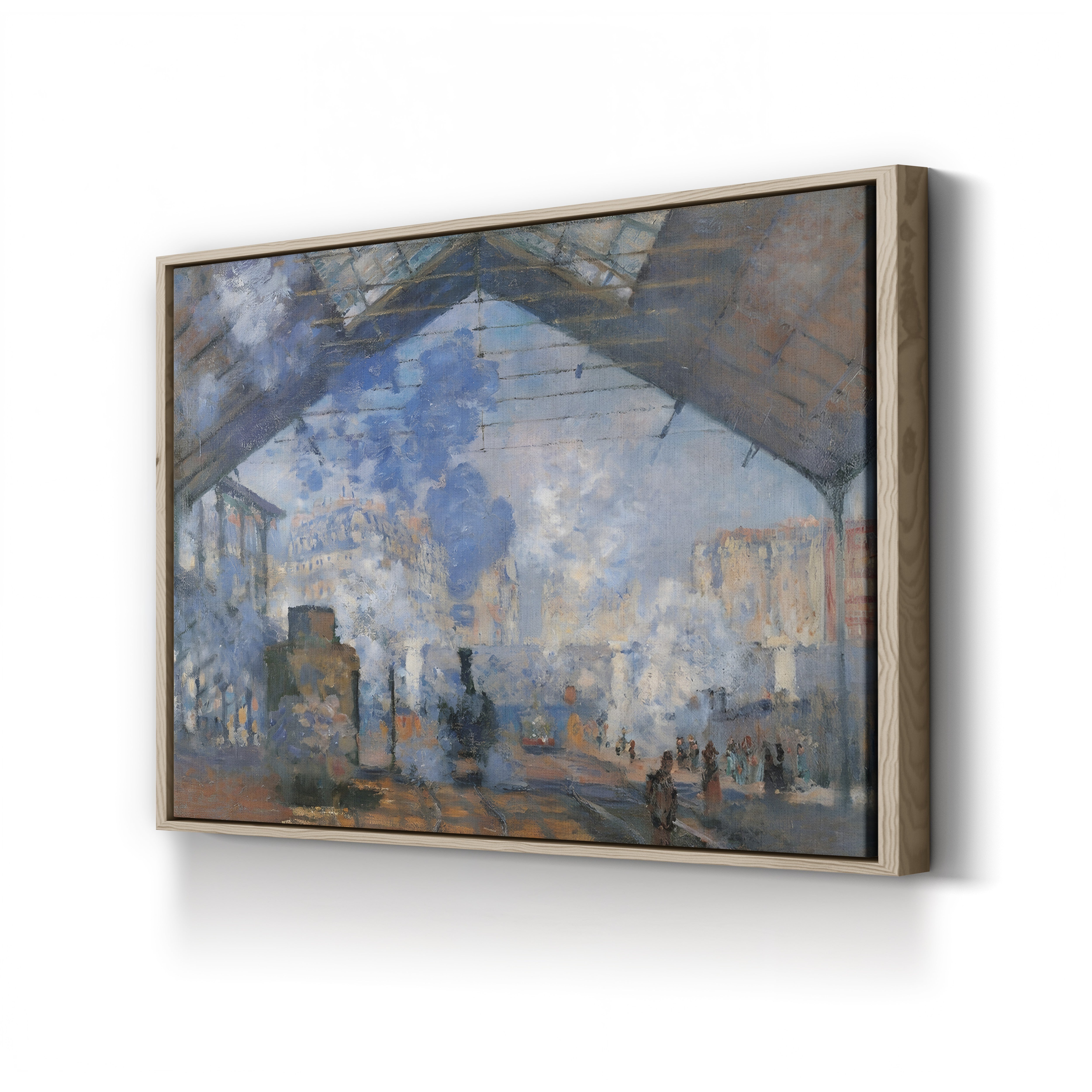 The Saint-Lazare Station (La Gare Saint-Lazare), 1877 by Claude Monet