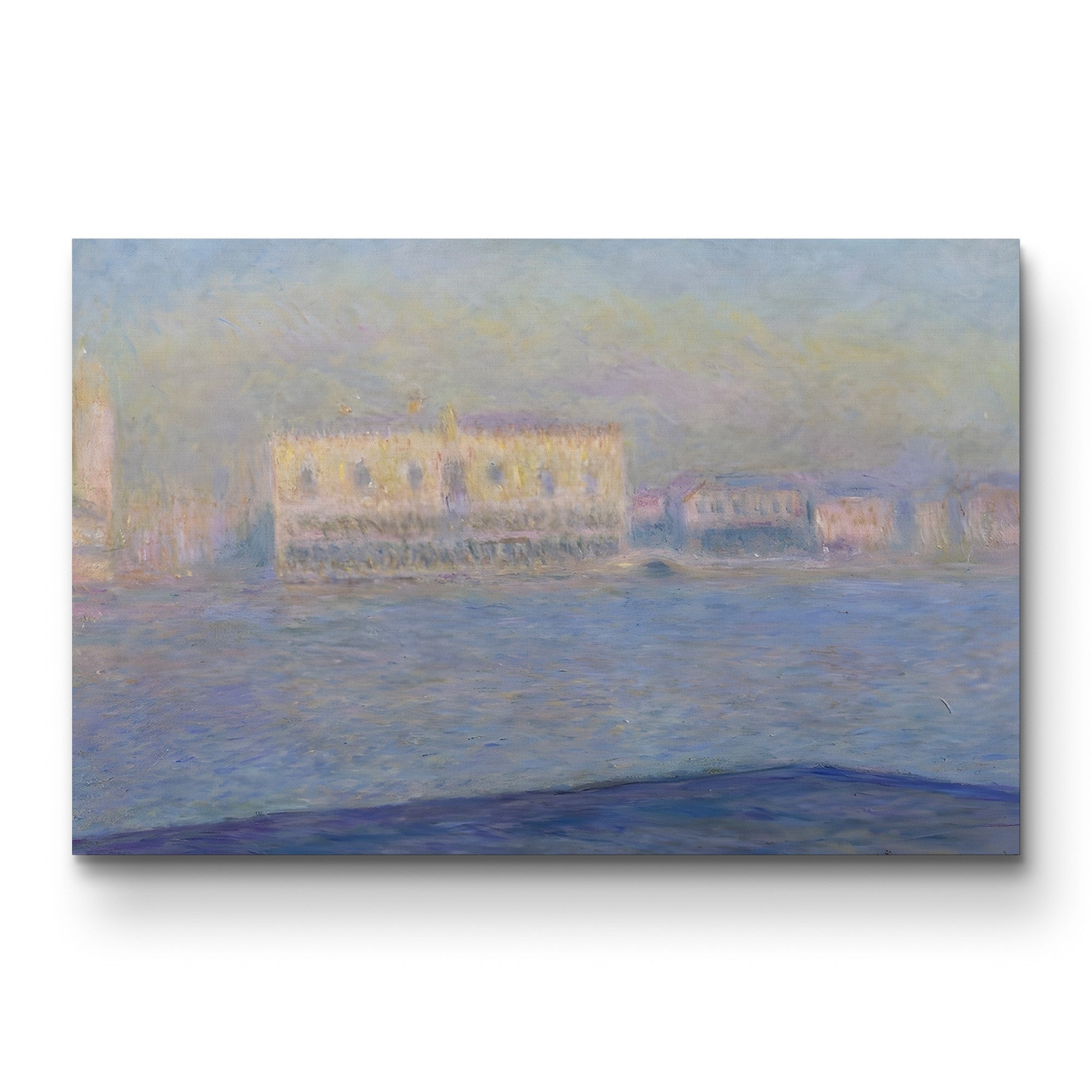 The Doge’s Palace Seen from San Giorgio Maggiore (Le Palais ducal vu de Saint-Georges Majeur), 1908 by Claude Monet