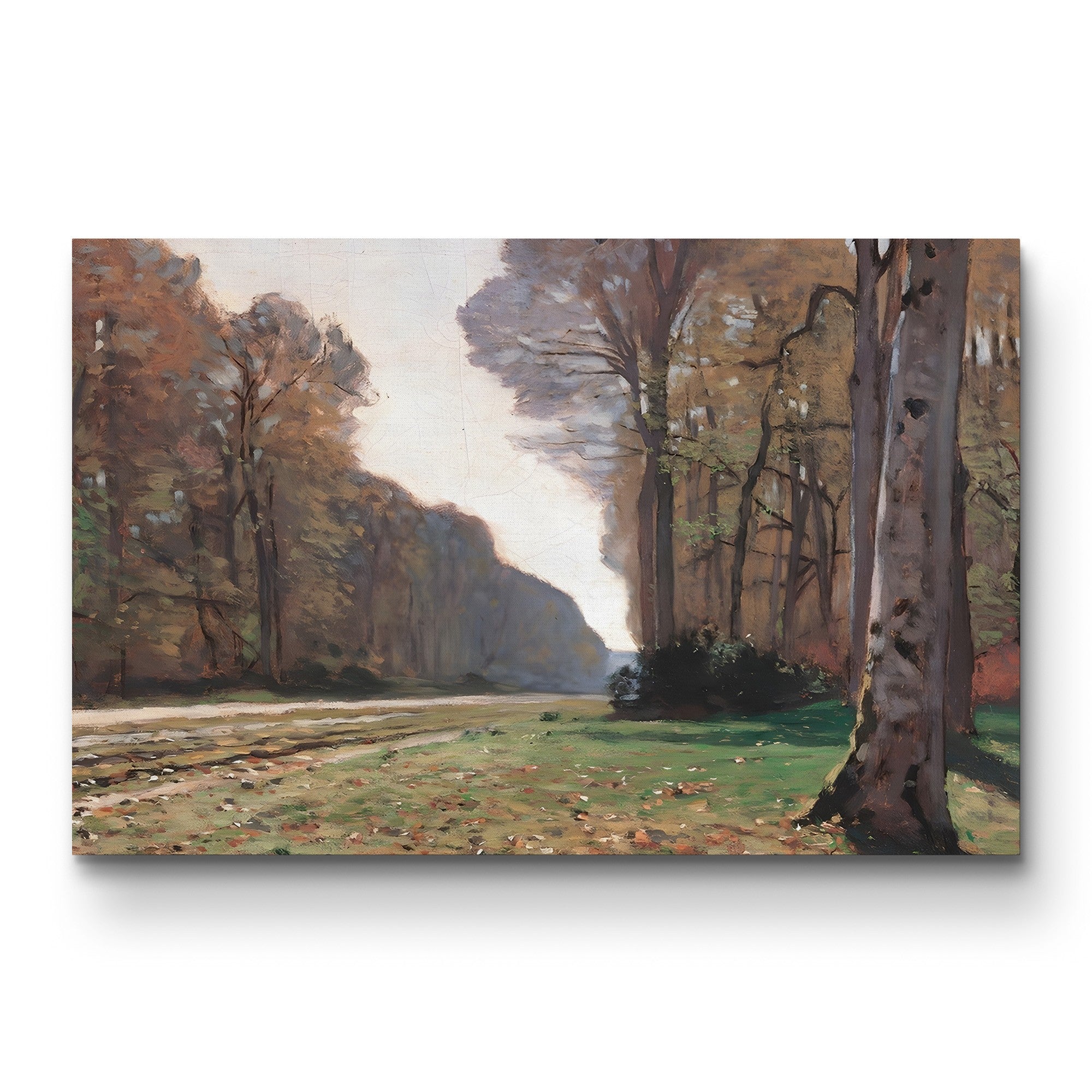 The Road to Chailly (Le Pavé de Chailly), c. 1865 by Claude Monet