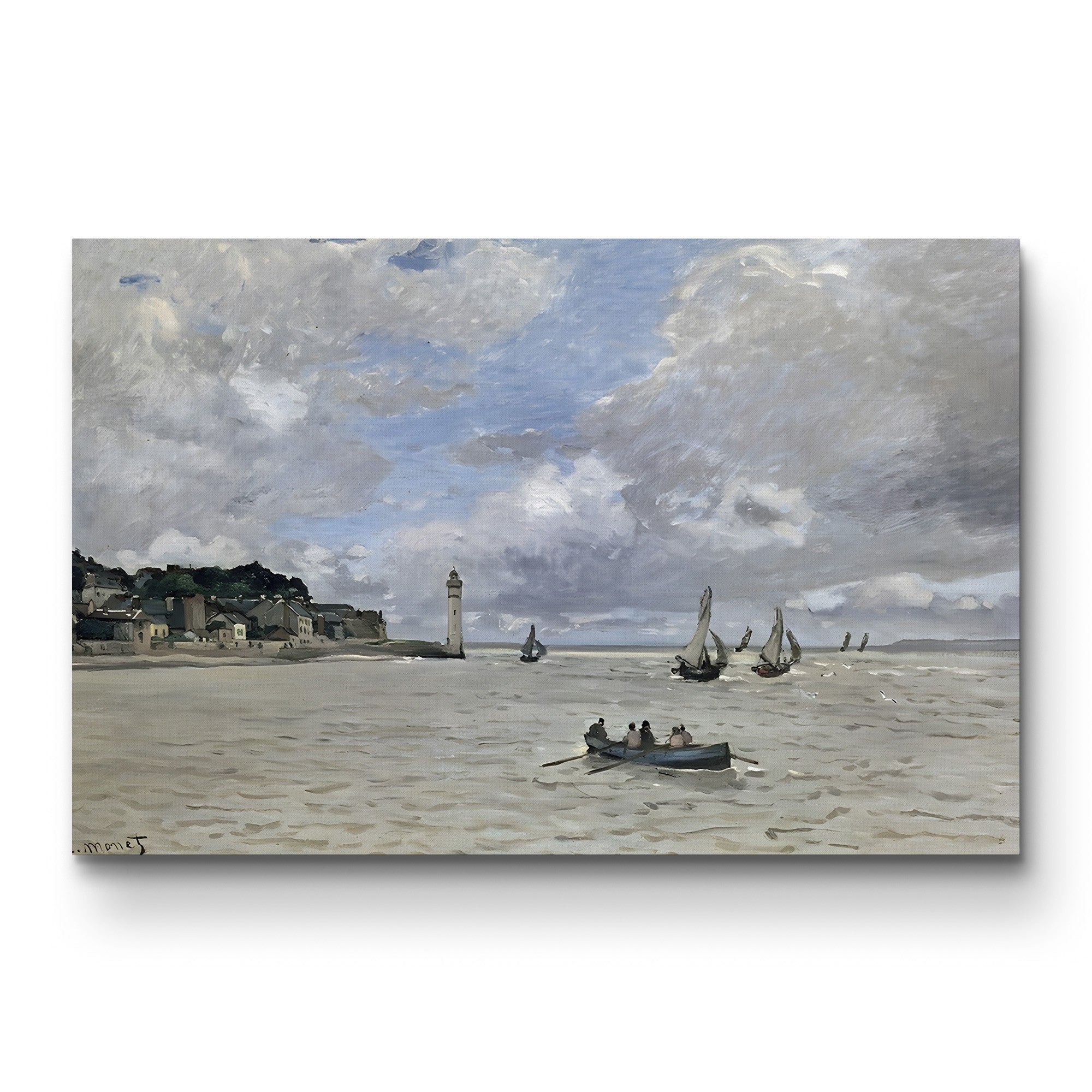 The Lighthouse of the Hospice, Honfleur (Le Phare de l’Hospice), 1864 by Claude Monet