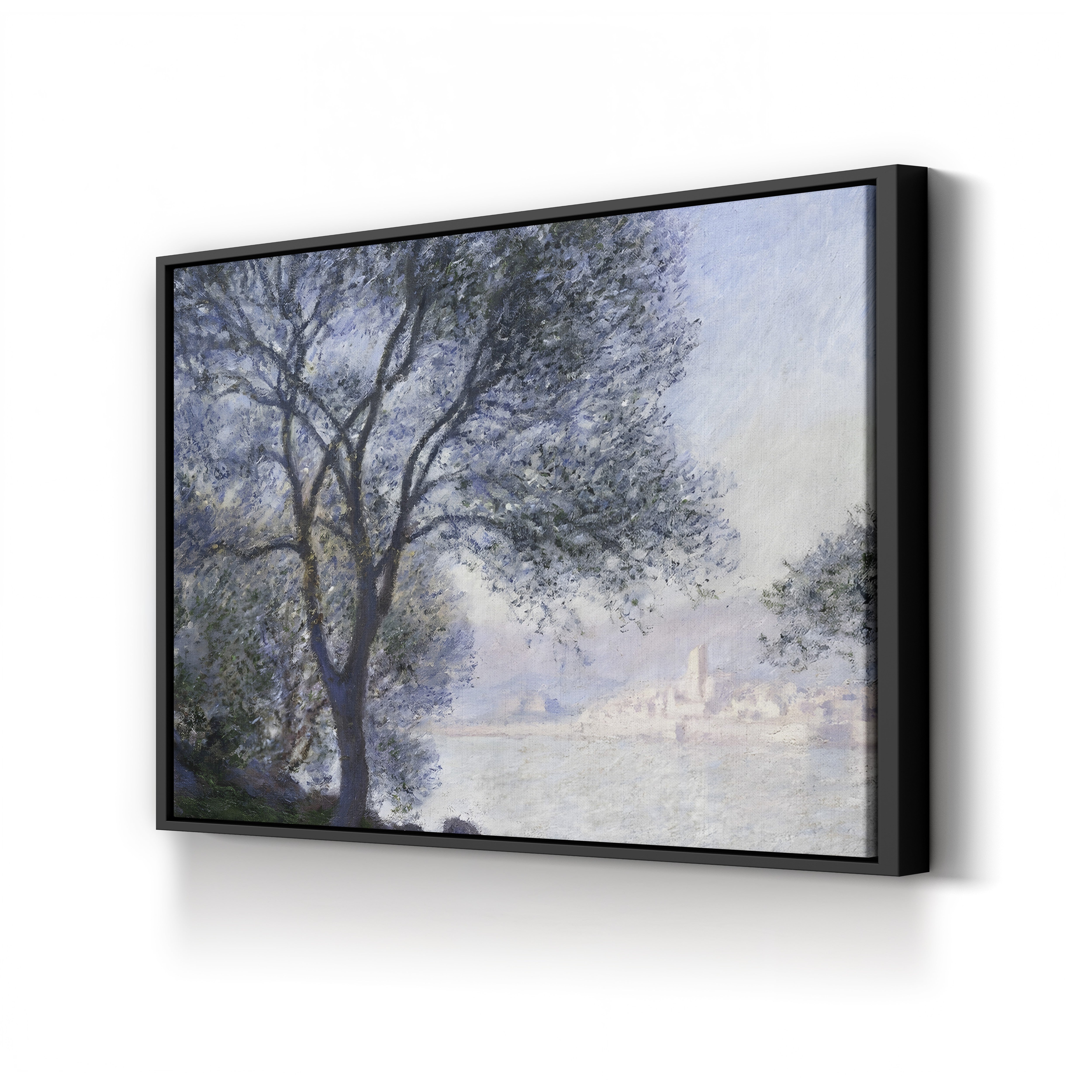 Antibes Seen from the Salis, 1888 – Claude Monet Wall Art | Impressionist Mediterranean Landscape Canvas Print