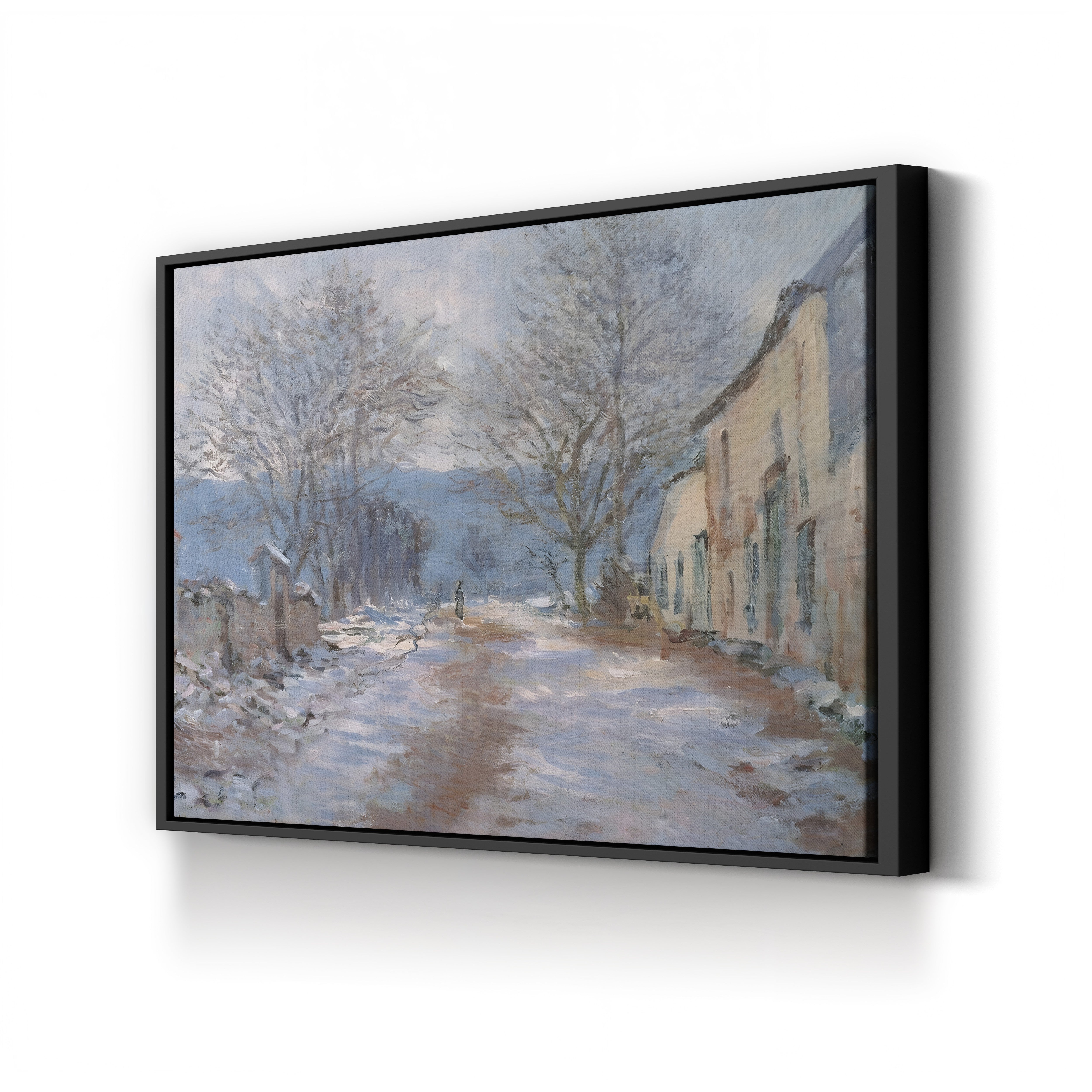 Snow in Limetz (Effet de Neige à Limetz), 1886 by Claude Monet