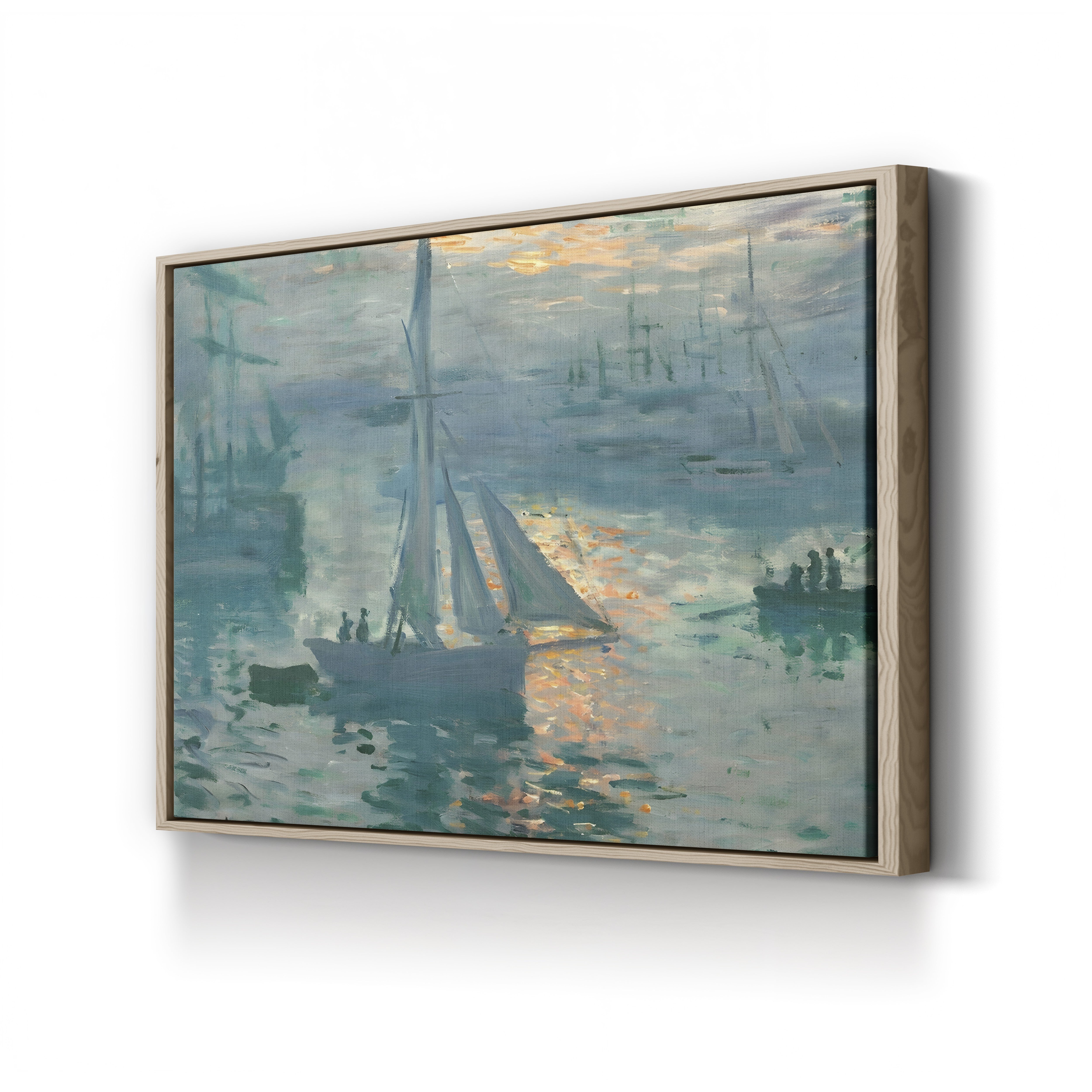Sunrise Marine (Soleil Levant), 1873 by Claude Monet