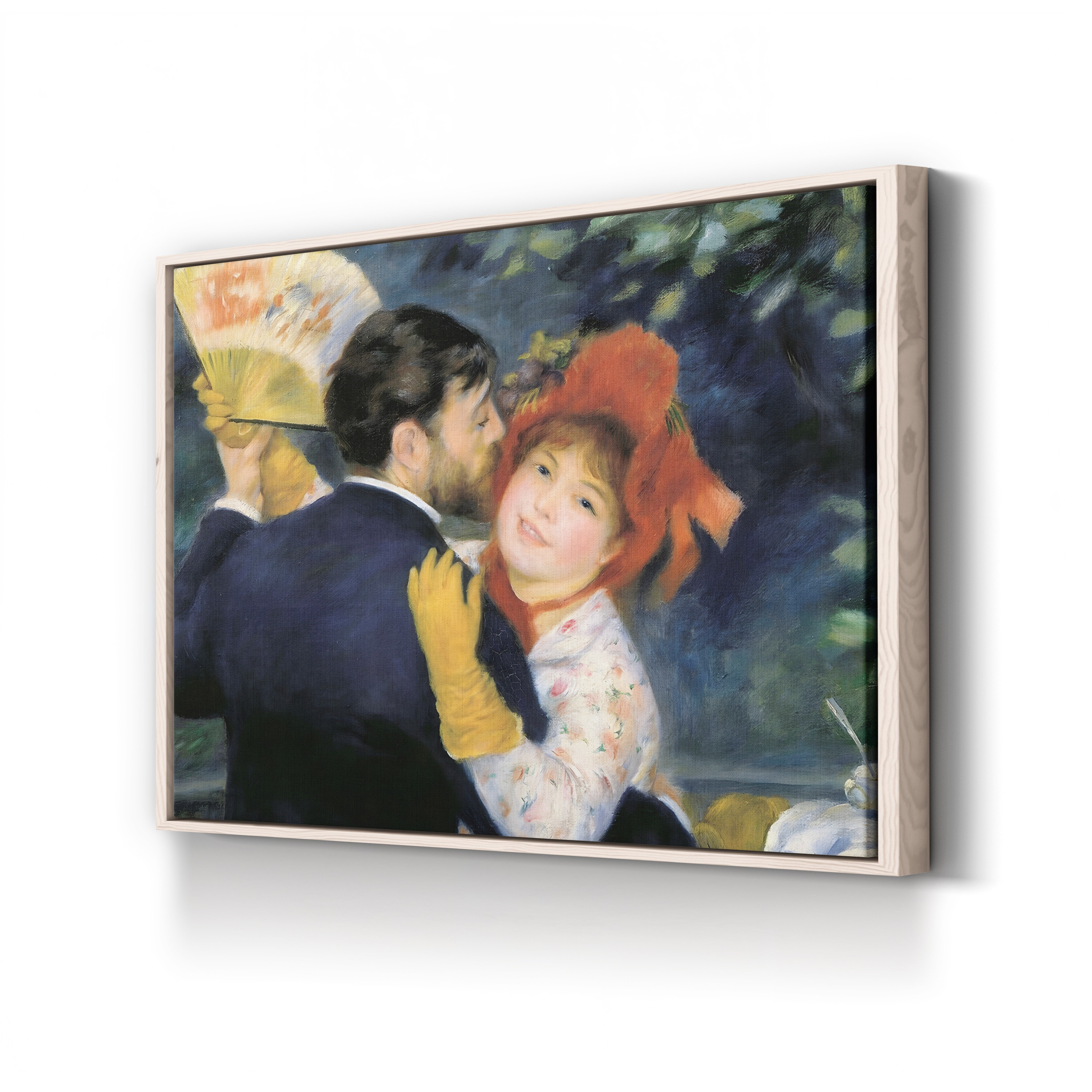 Dance in the Country, 1883 – Pierre-Auguste Renoir Wall Art | Impressionist Figure Canvas Print
