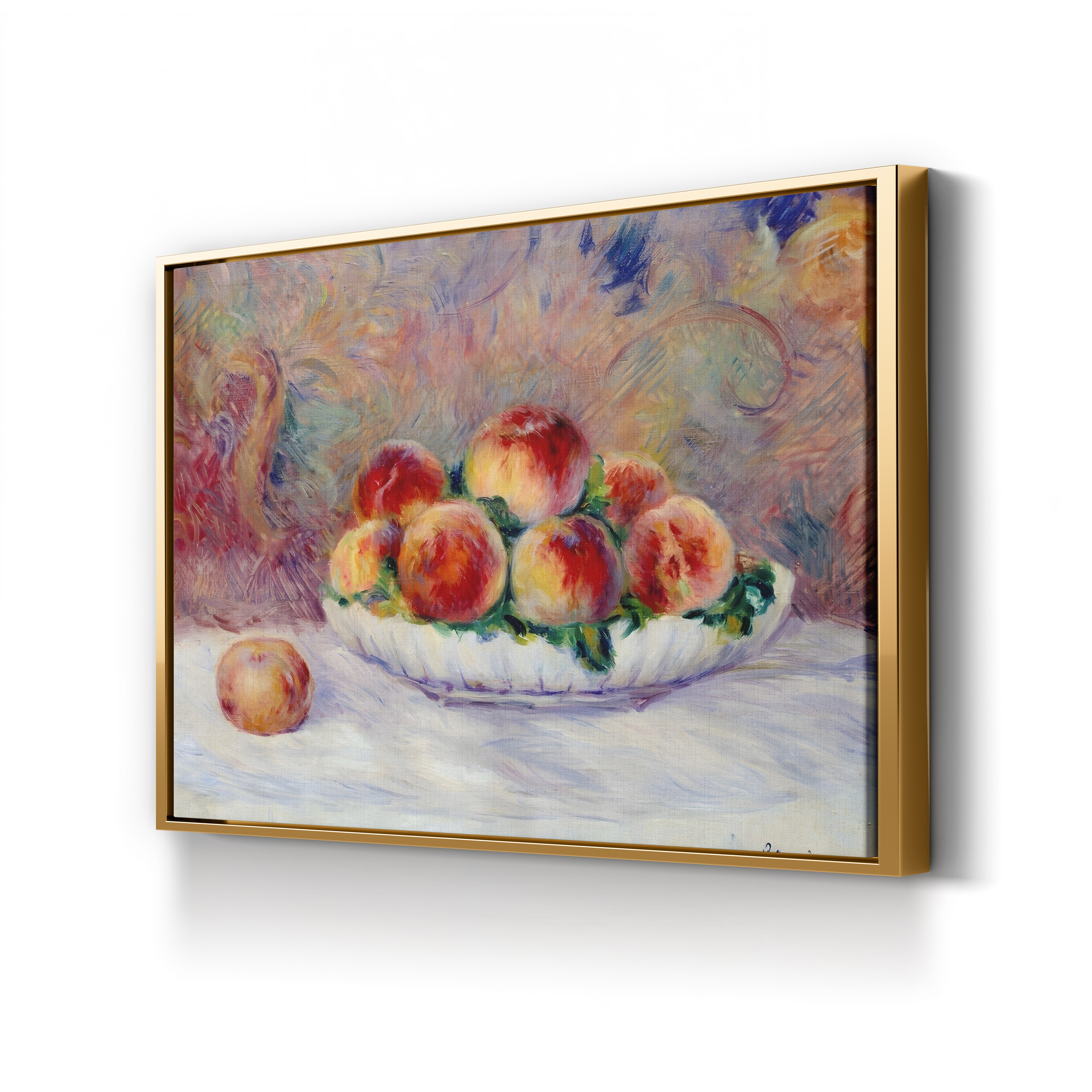 Peaches – Renoir Wall Art | Impressionist Still Life Canvas