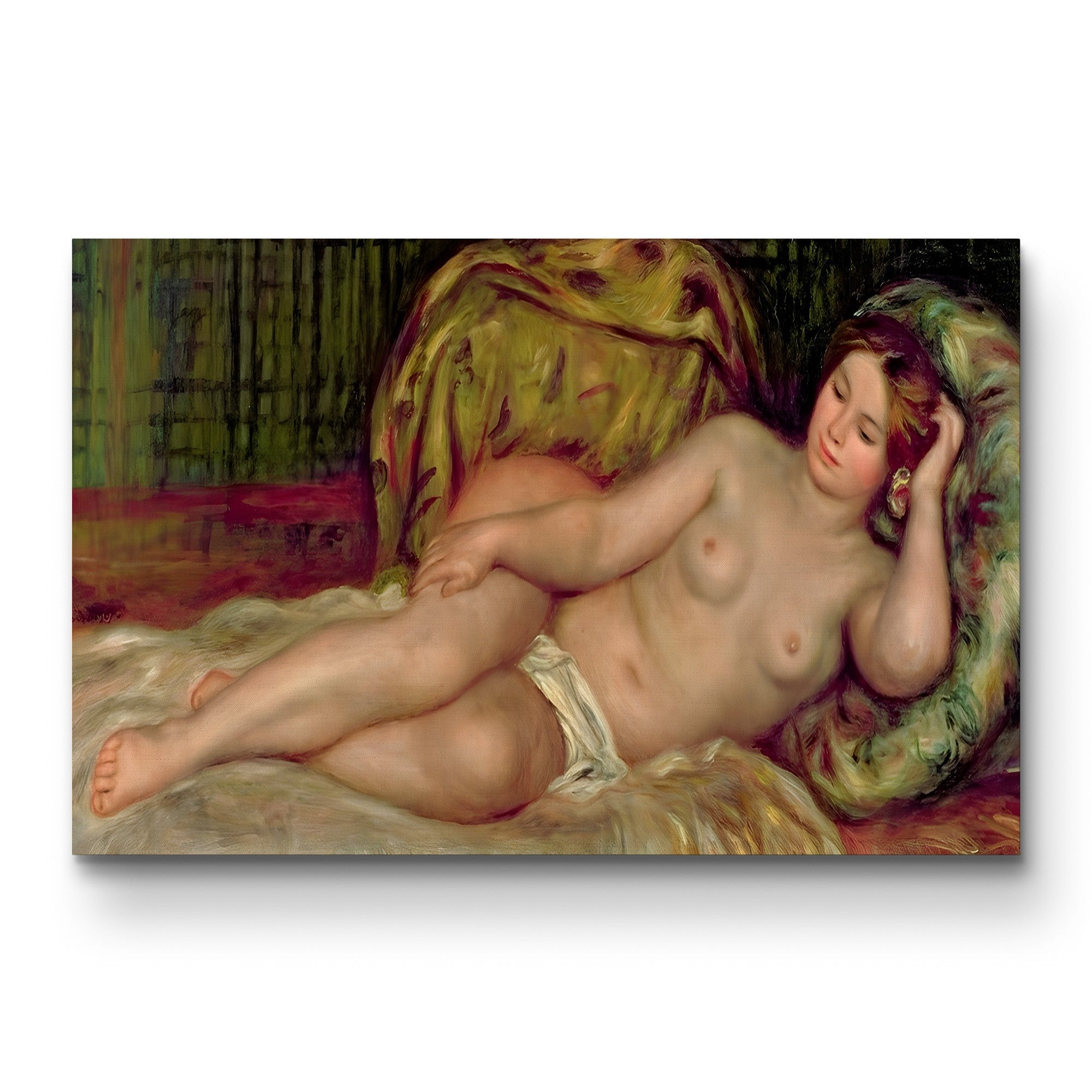 Large Nude, 1907 – Renoir Wall Art | Impressionist Figure Canvas