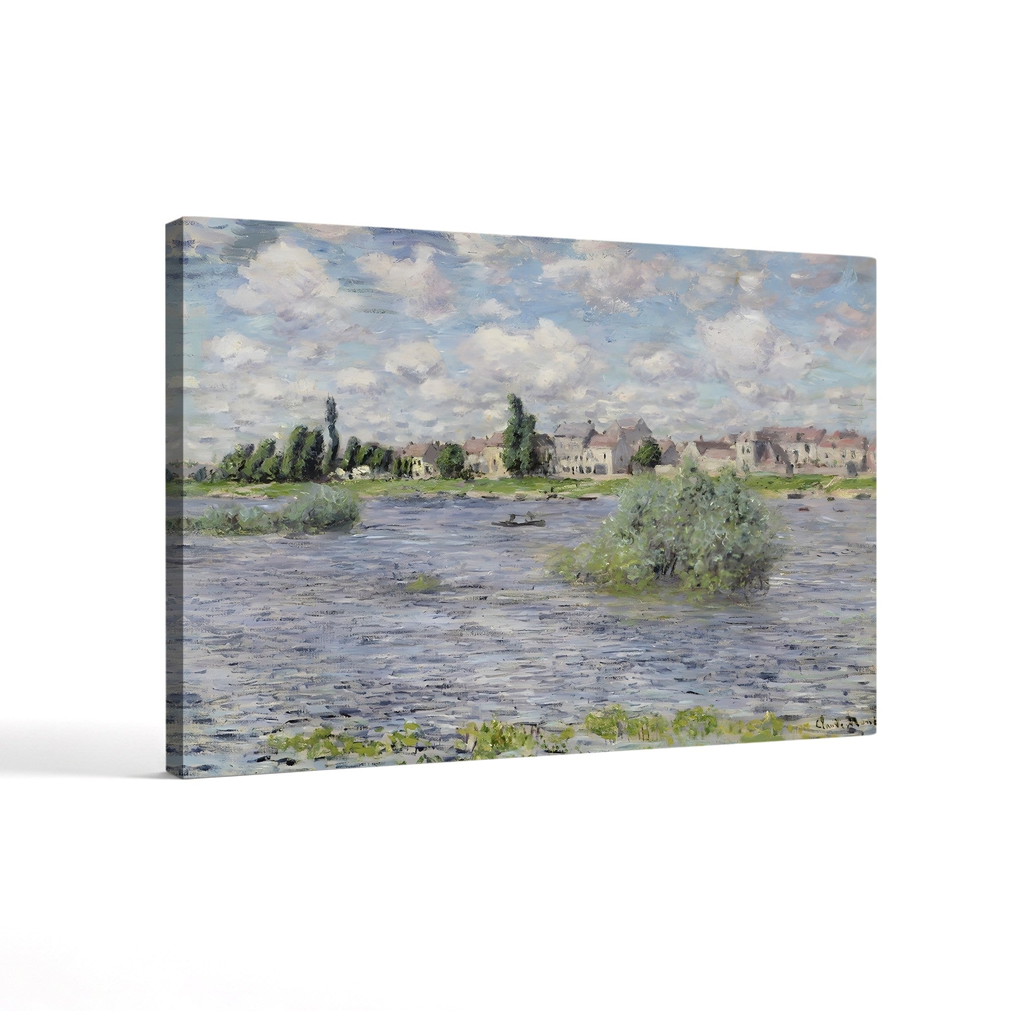 The Seine at Lavacourt (La Seine à Lavacourt) by Claude Monet