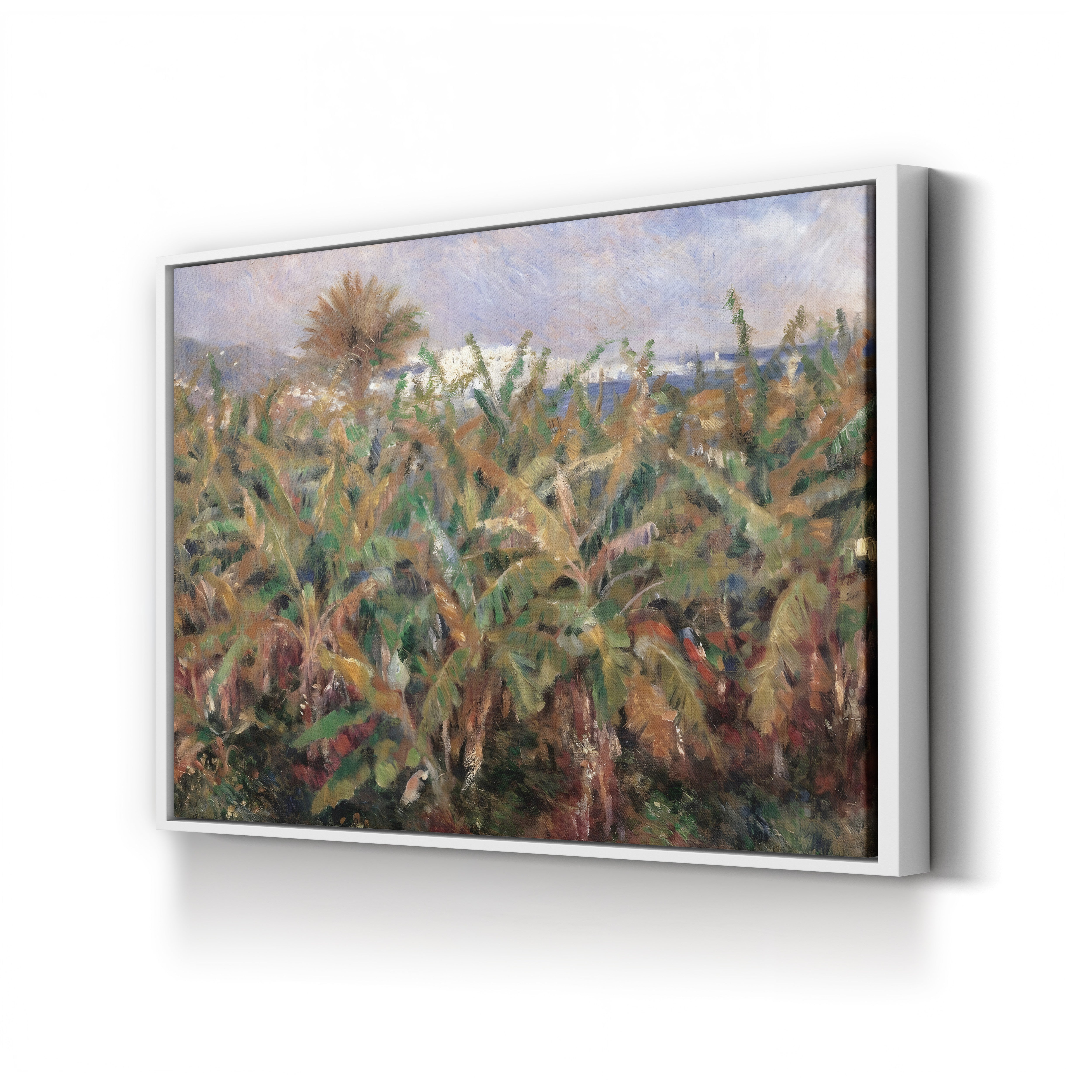 Field of Banana Trees, 1881 (Musée d'Orsay) – Pierre-Auguste Renoir Wall Art | Impressionist Tropical Canvas Print