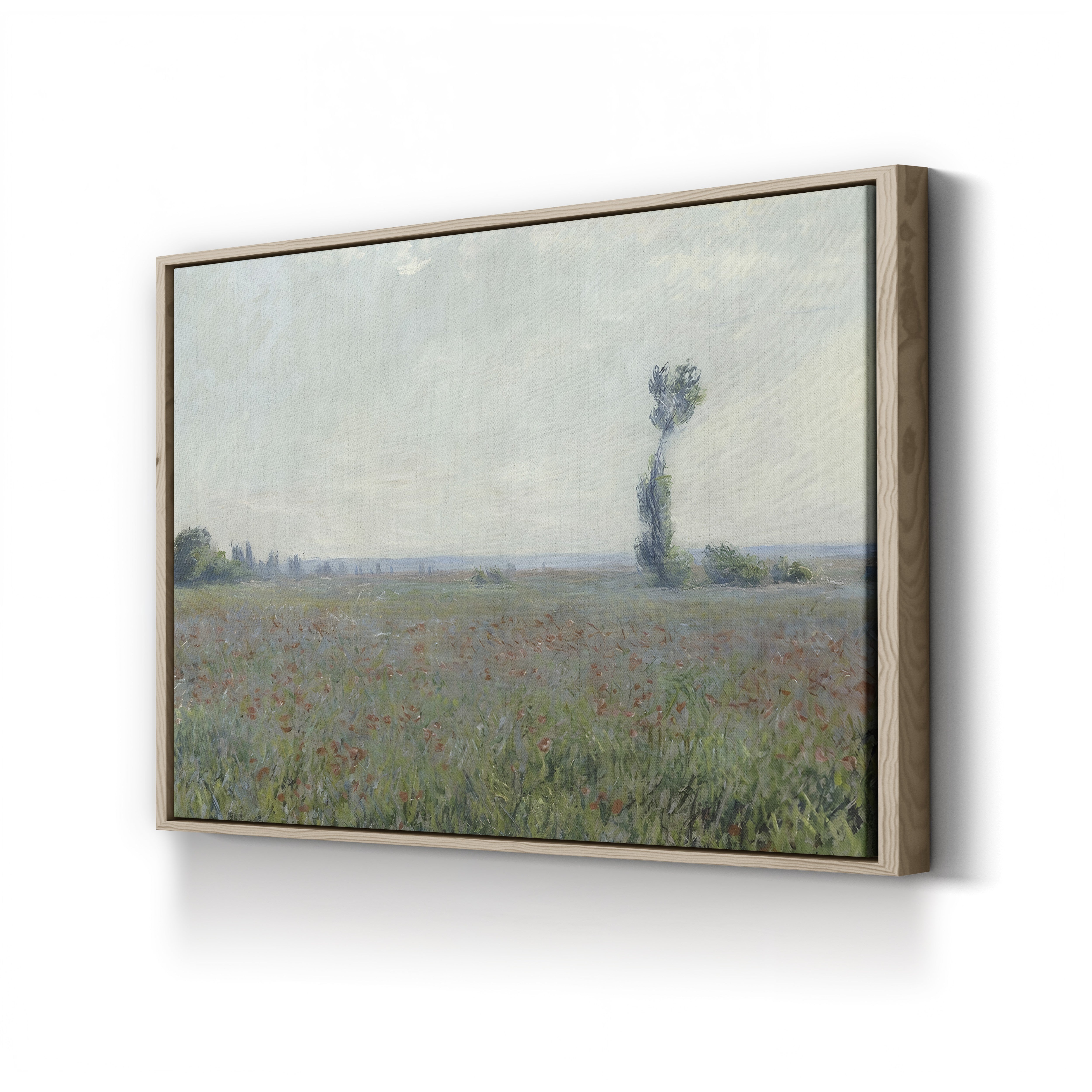 Champ de Coquelicots, 1881 – Claude Monet Wall Art | Impressionist Poppy Field Canvas Print