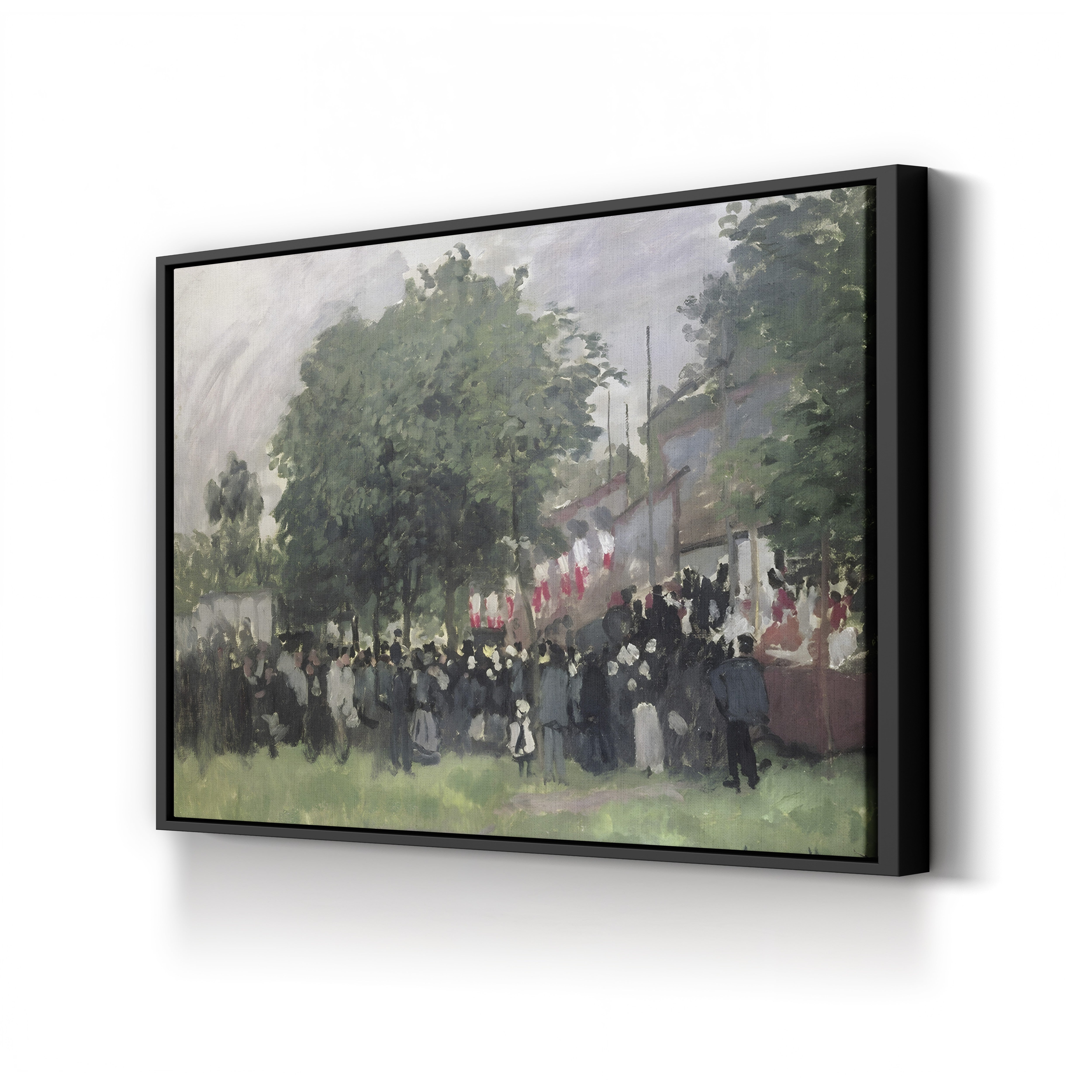 Festival at Argenteuil (La Fête d’Argenteuil), 1872 by Claude Monet
