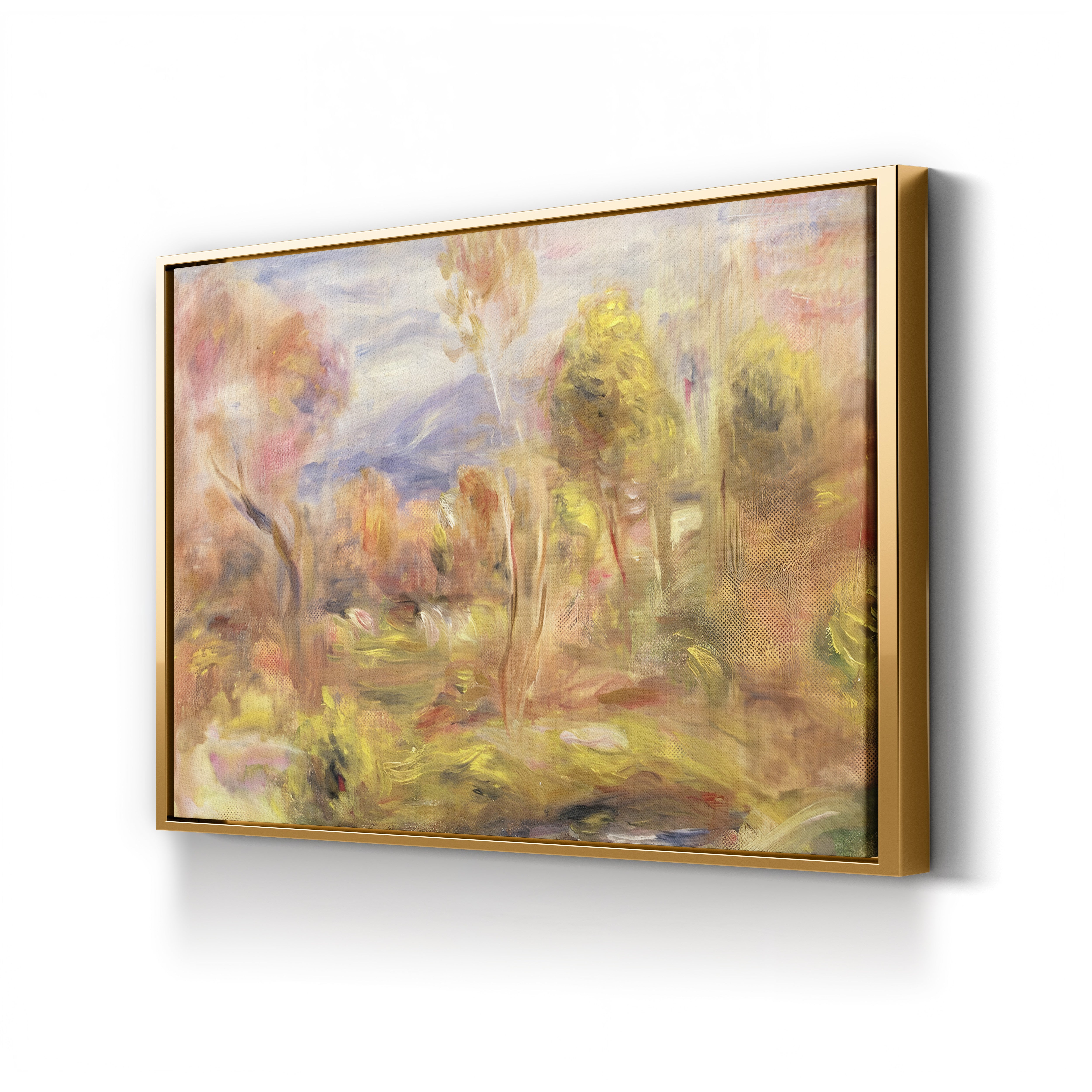Glade, 1909 – Pierre-Auguste Renoir Wall Art | Late Impressionist Landscape Canvas Print