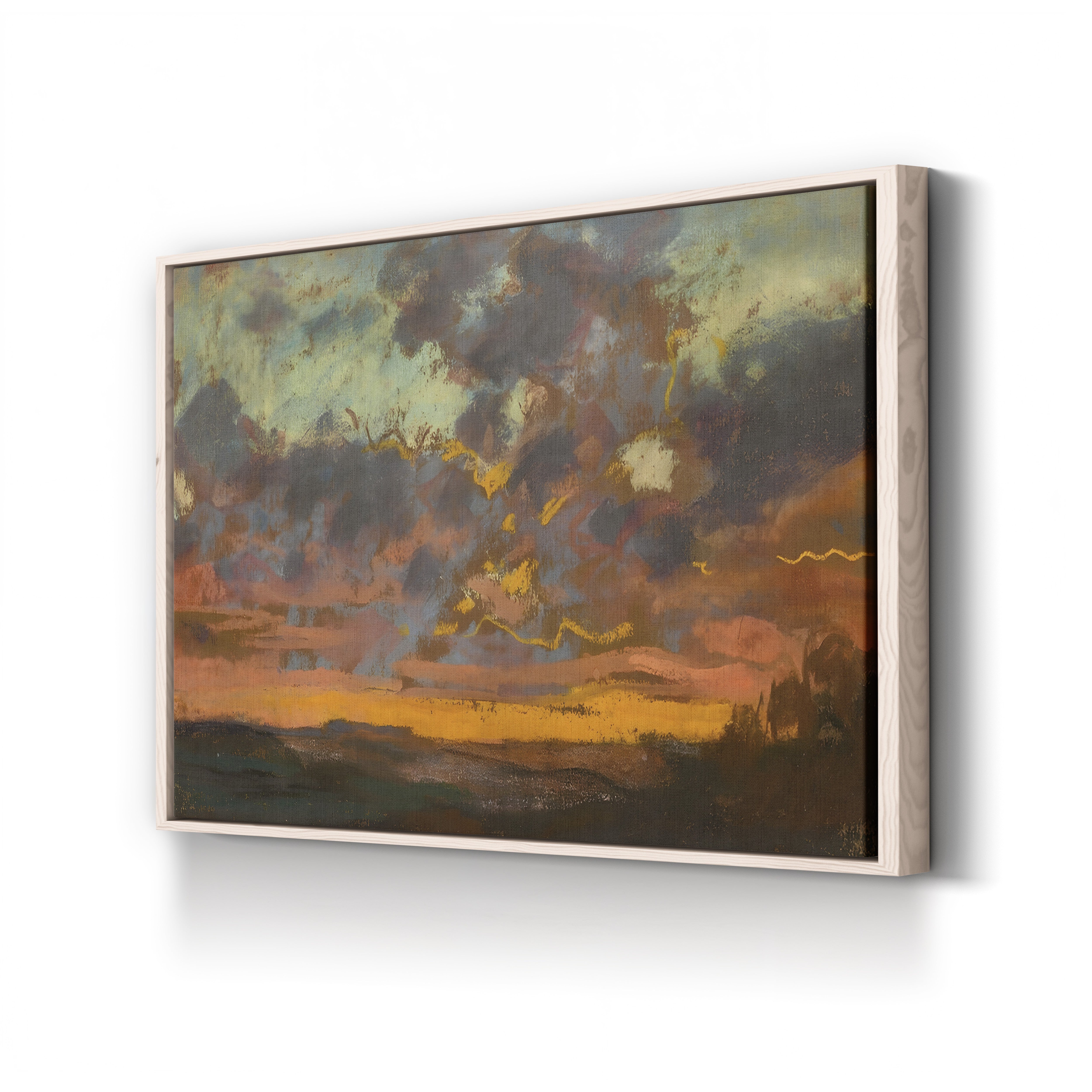Sunset (Coucher de Soleil), c. 1868 by Claude Monet