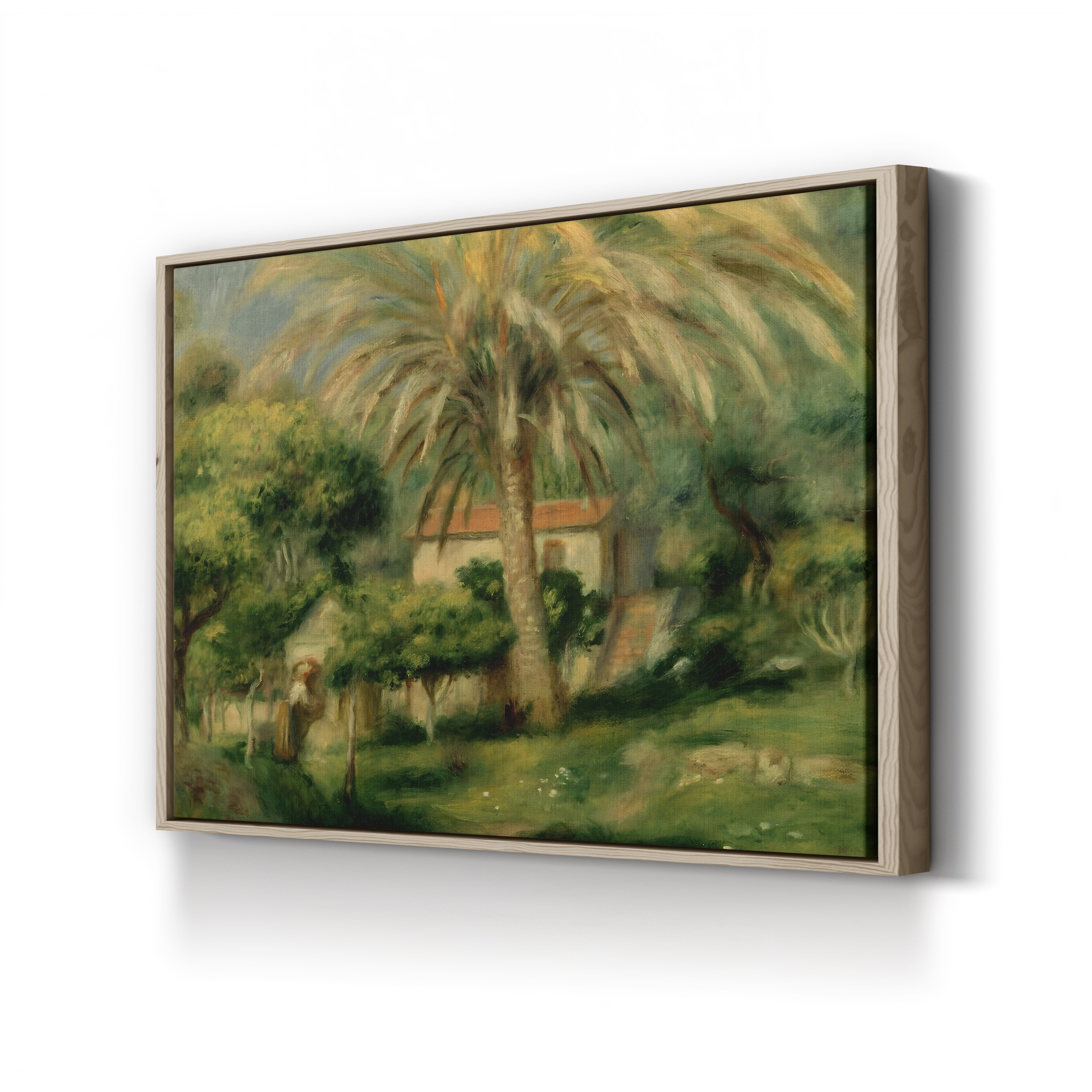 Palm Trees, 1902 – Renoir Wall Art | Impressionist Landscape Canvas
