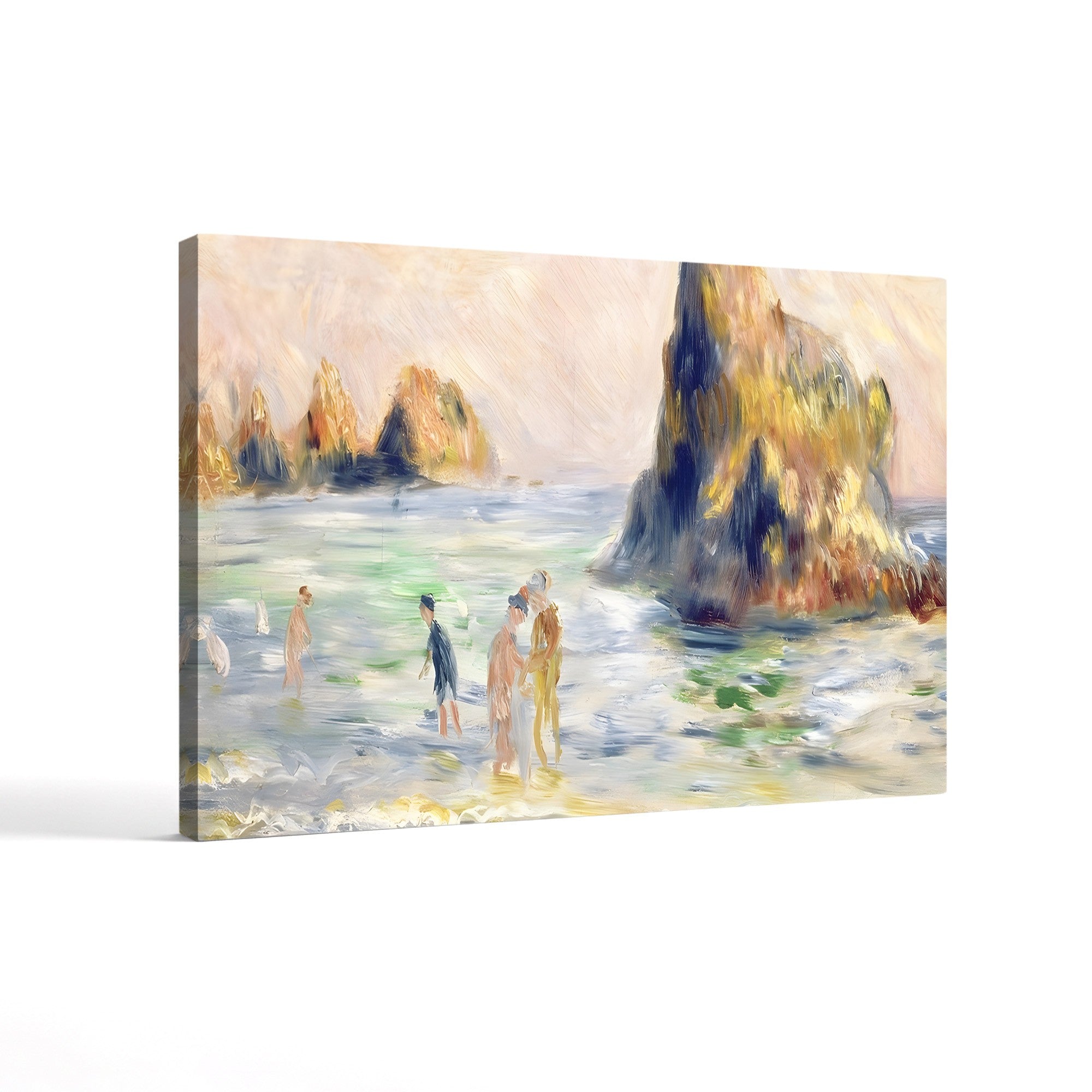 Moulin Huet Bay, Guernsey, c. 1883 – Renoir Wall Art | Coastal