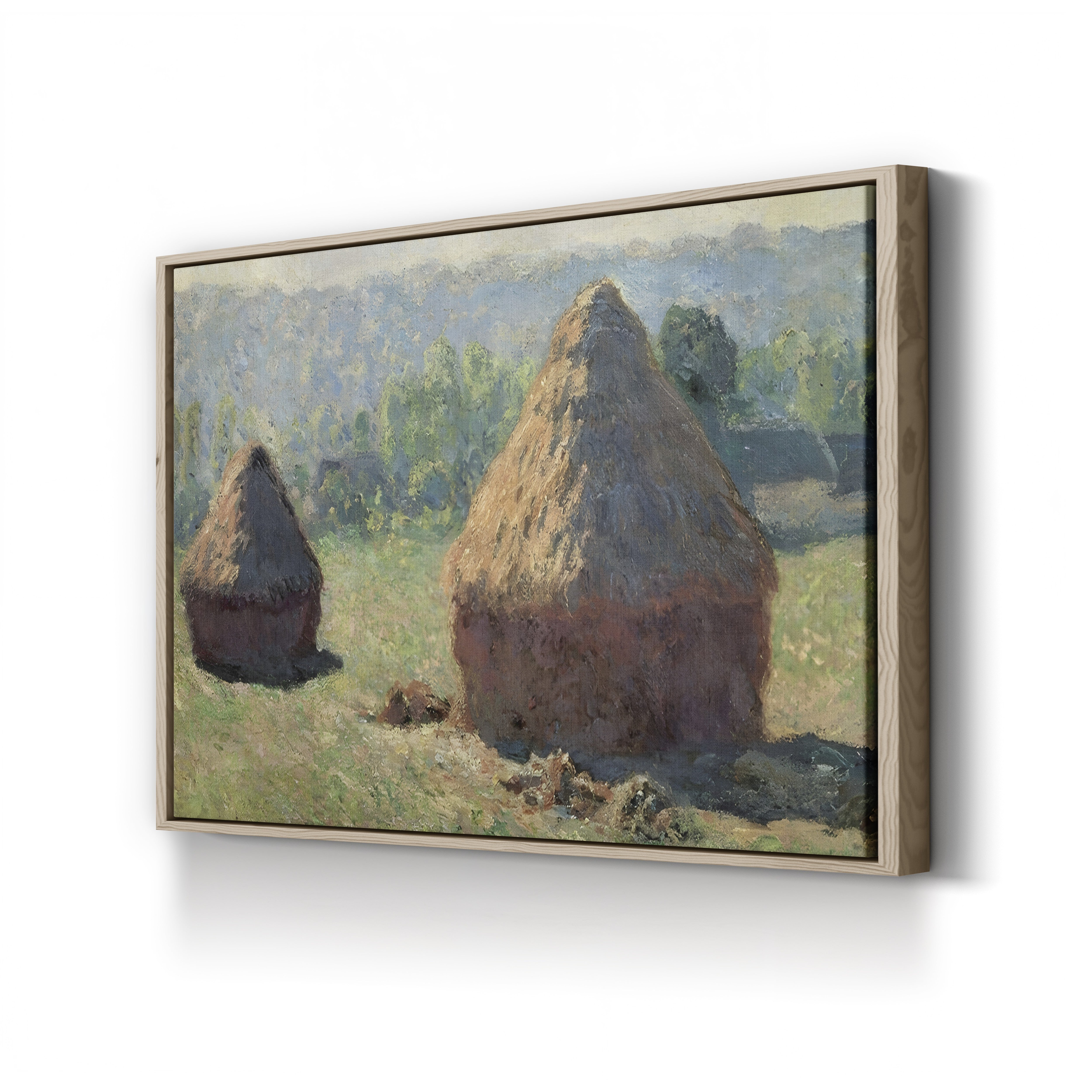 Haystacks, End of Summer (Meules, fin de l’été), 1891 by Claude Monet