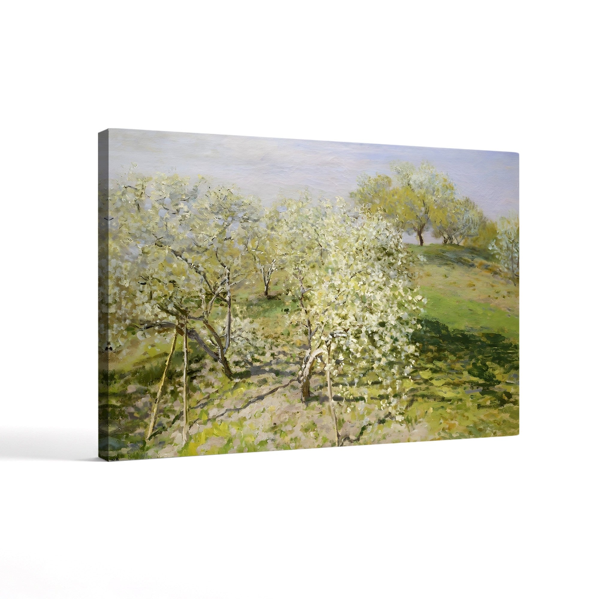 Spring, Fruit Trees in Bloom (Arbres Fruitiers en Fleurs), 1873 by Claude Monet