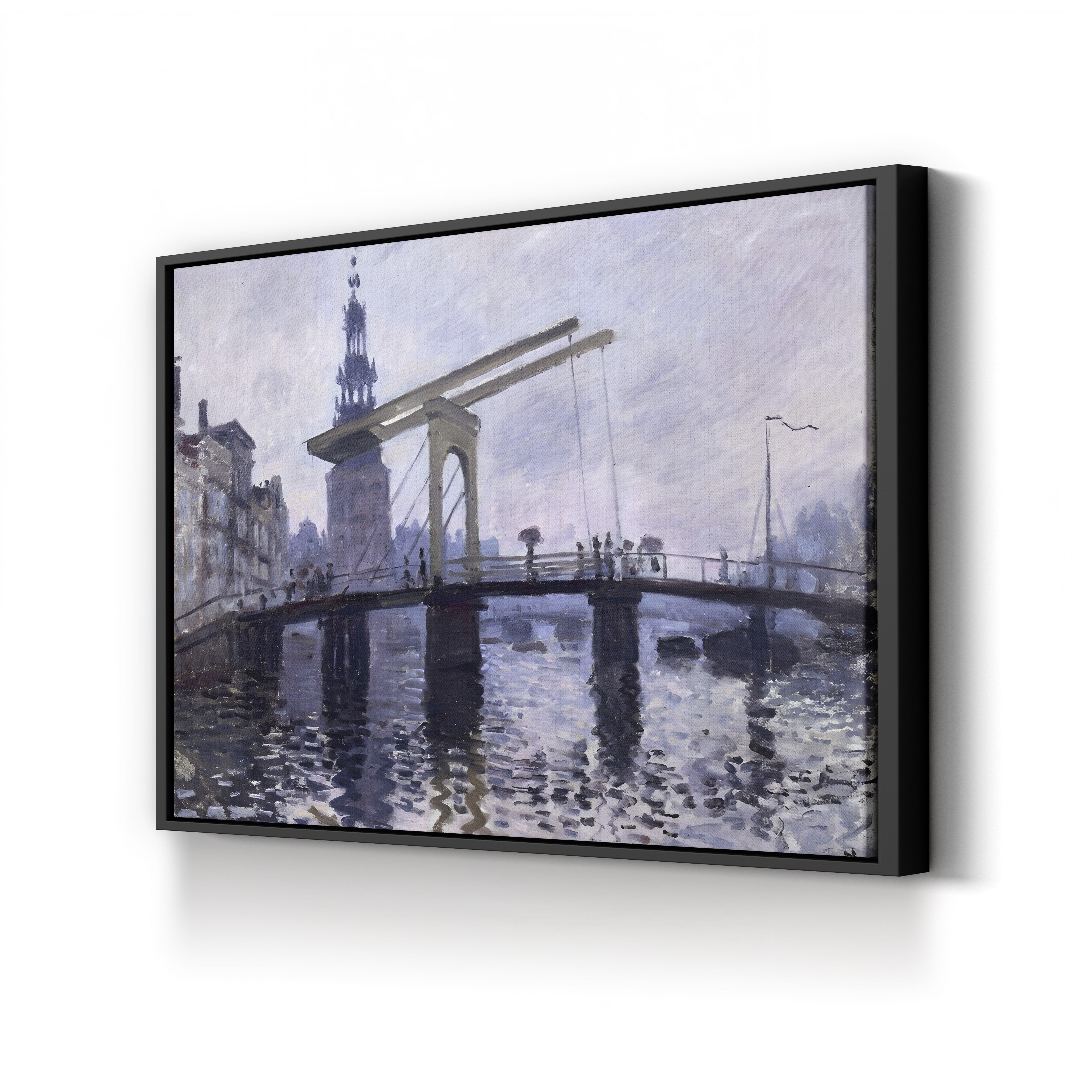 The Bridge, Amsterdam (Le Pont, Amsterdam), 1874 by Claude Monet