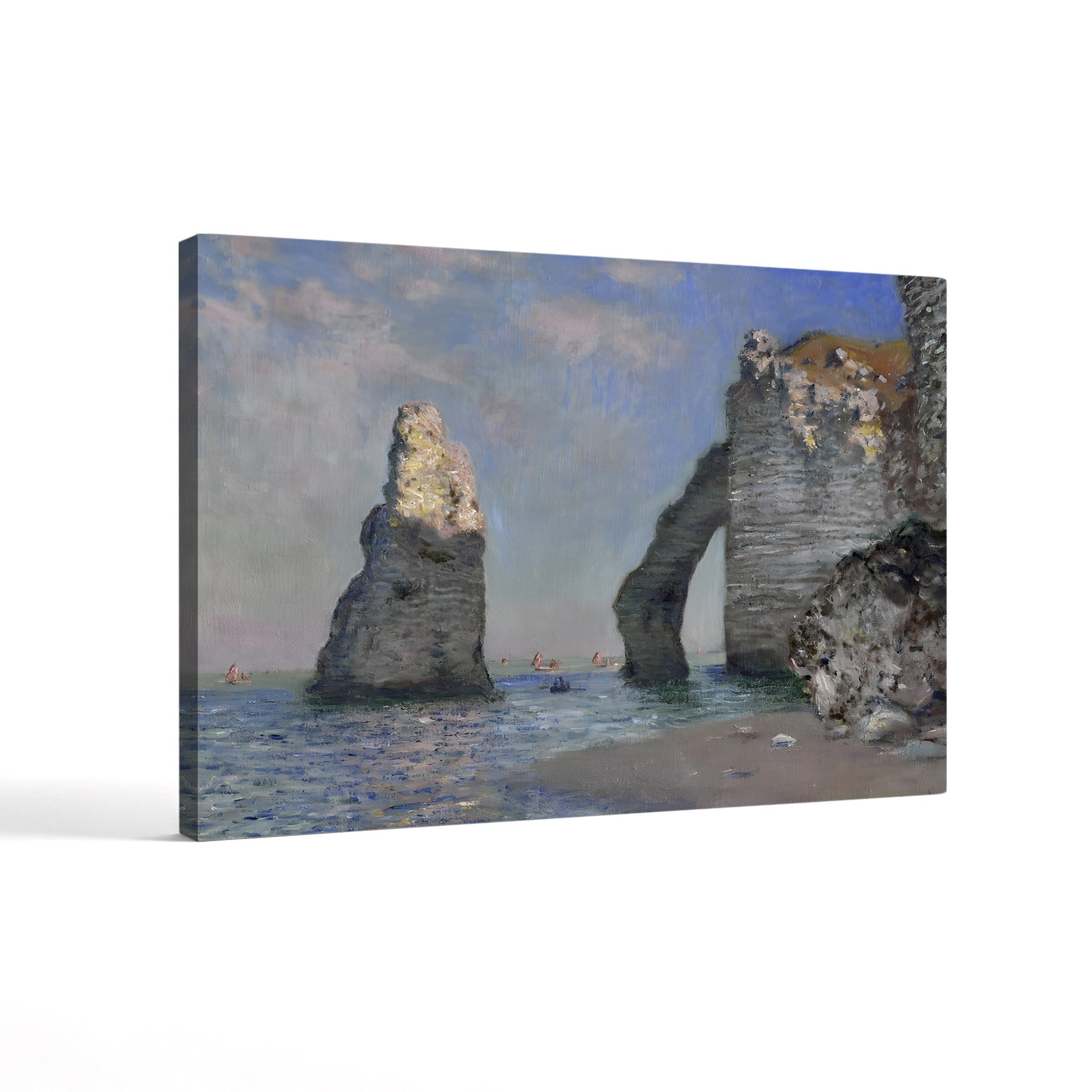 The Cliffs at Étretat (Les Falaises à Étretat), 1885 by Claude Monet