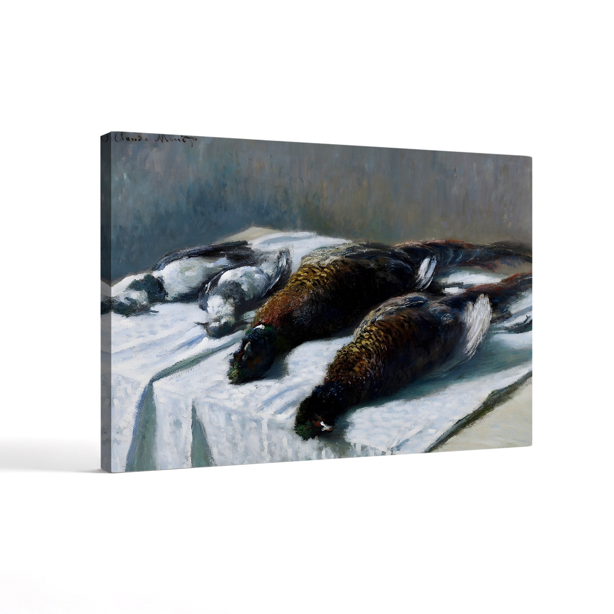 Still Life with Pheasants and Plovers (Nature morte, faisans et pluviers), 1879 by Claude Monet