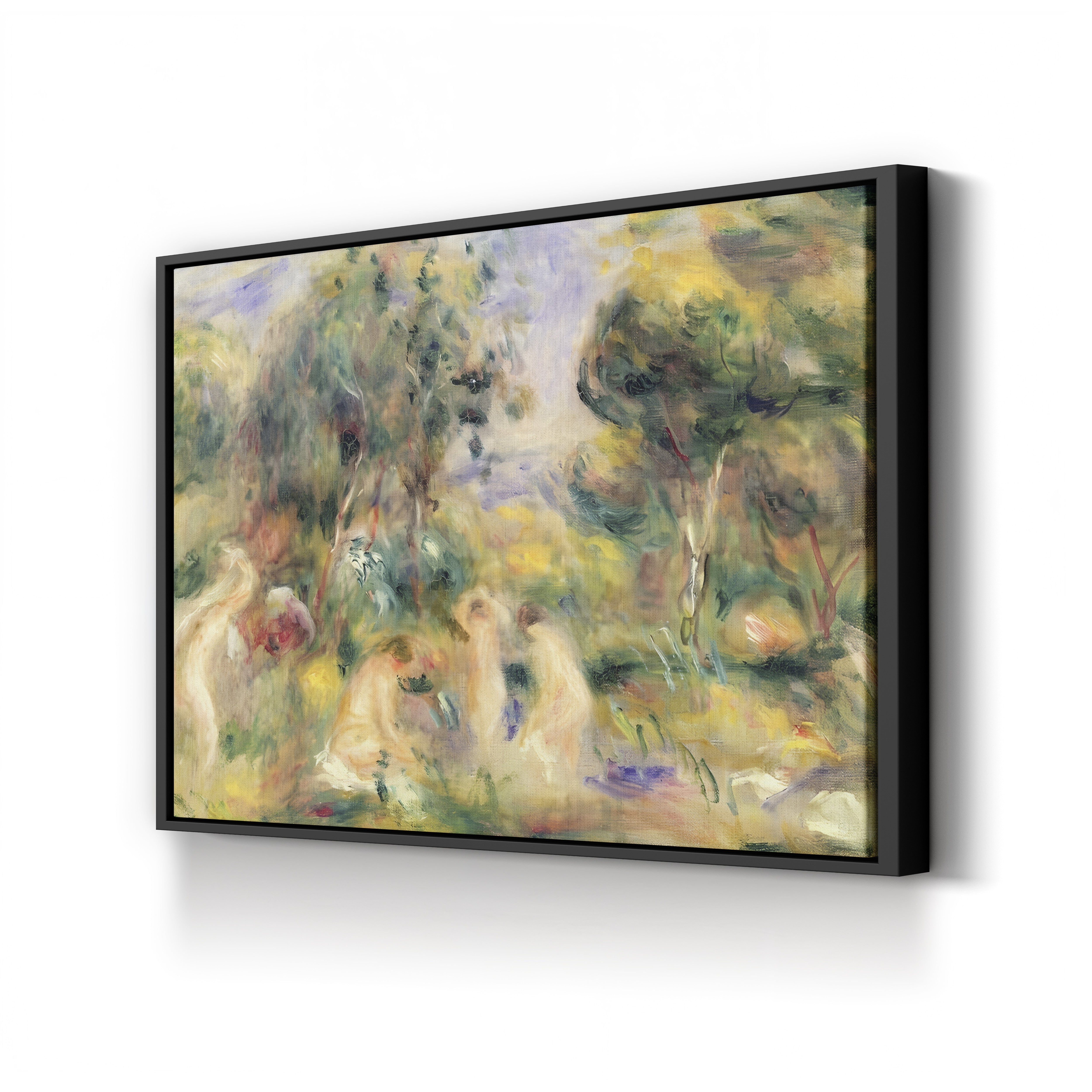 The Bathers – Pierre-Auguste Renoir Wall Art | Impressionist Bather Canvas Print