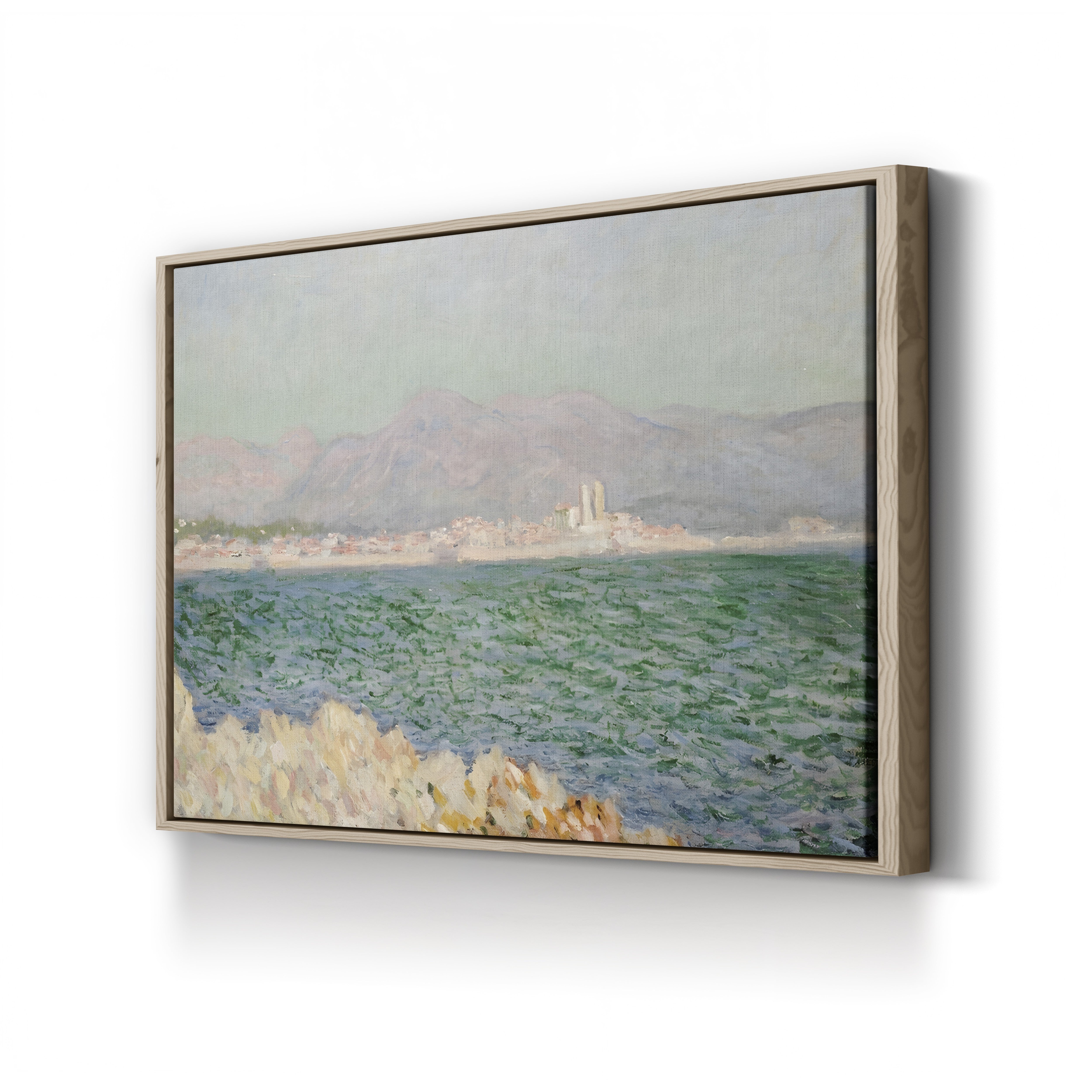 Gulf of Antibes, 1888 – Claude Monet Wall Art | Impressionist Mediterranean Seascape Canvas Print