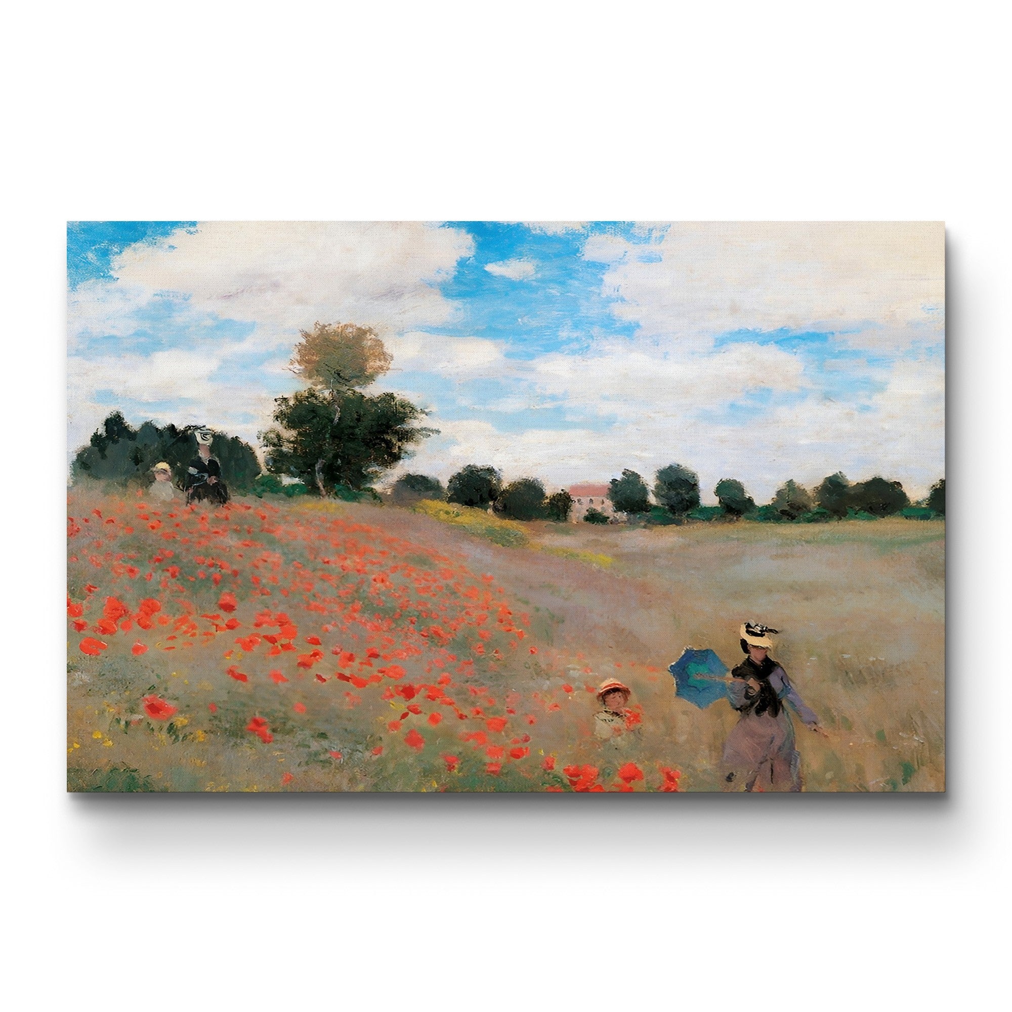 Poppy Field (Les Coquelicots), 1873 by Claude Monet