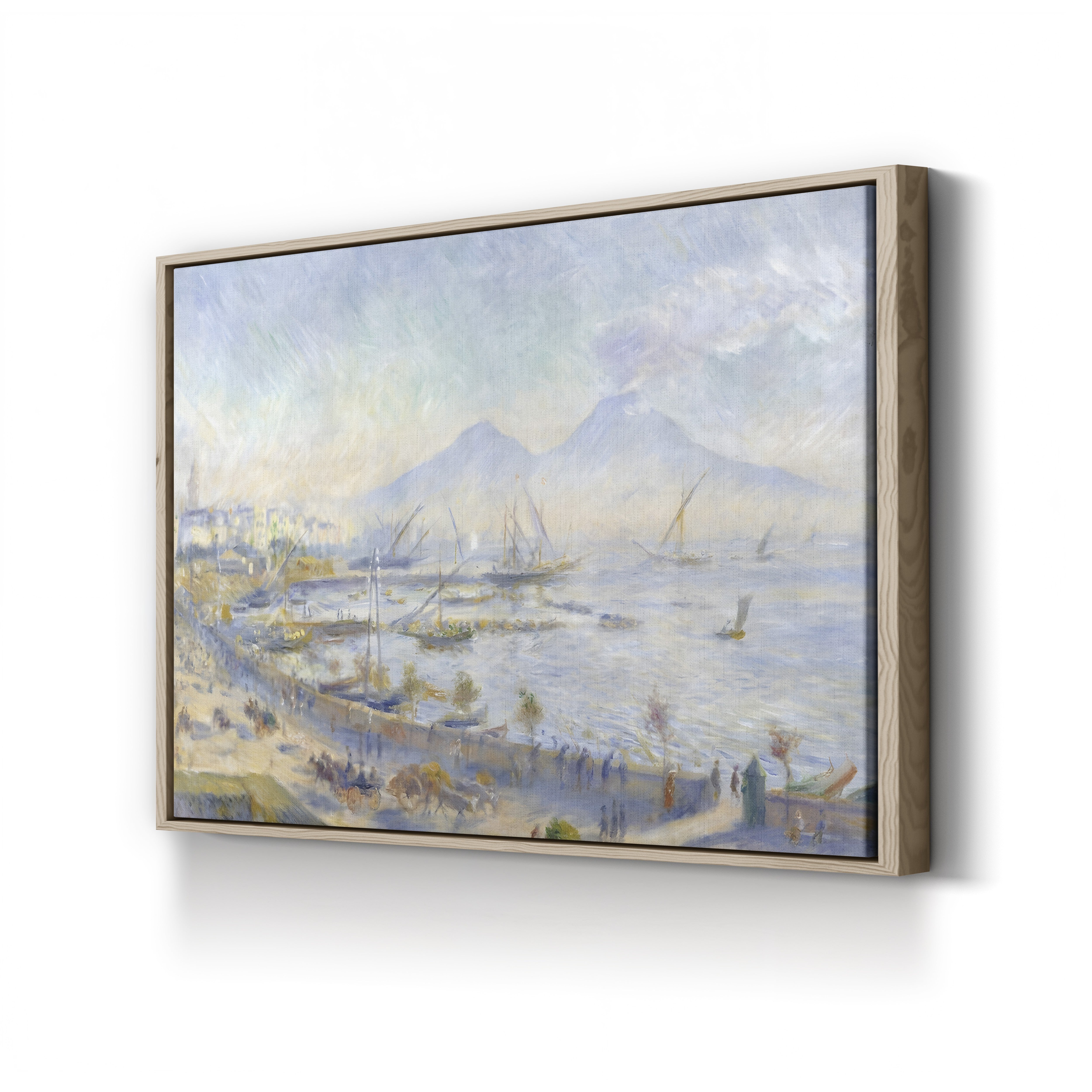 The Bay of Naples, 1881 – Pierre-Auguste Renoir Wall Art | Impressionist Italian Canvas Print