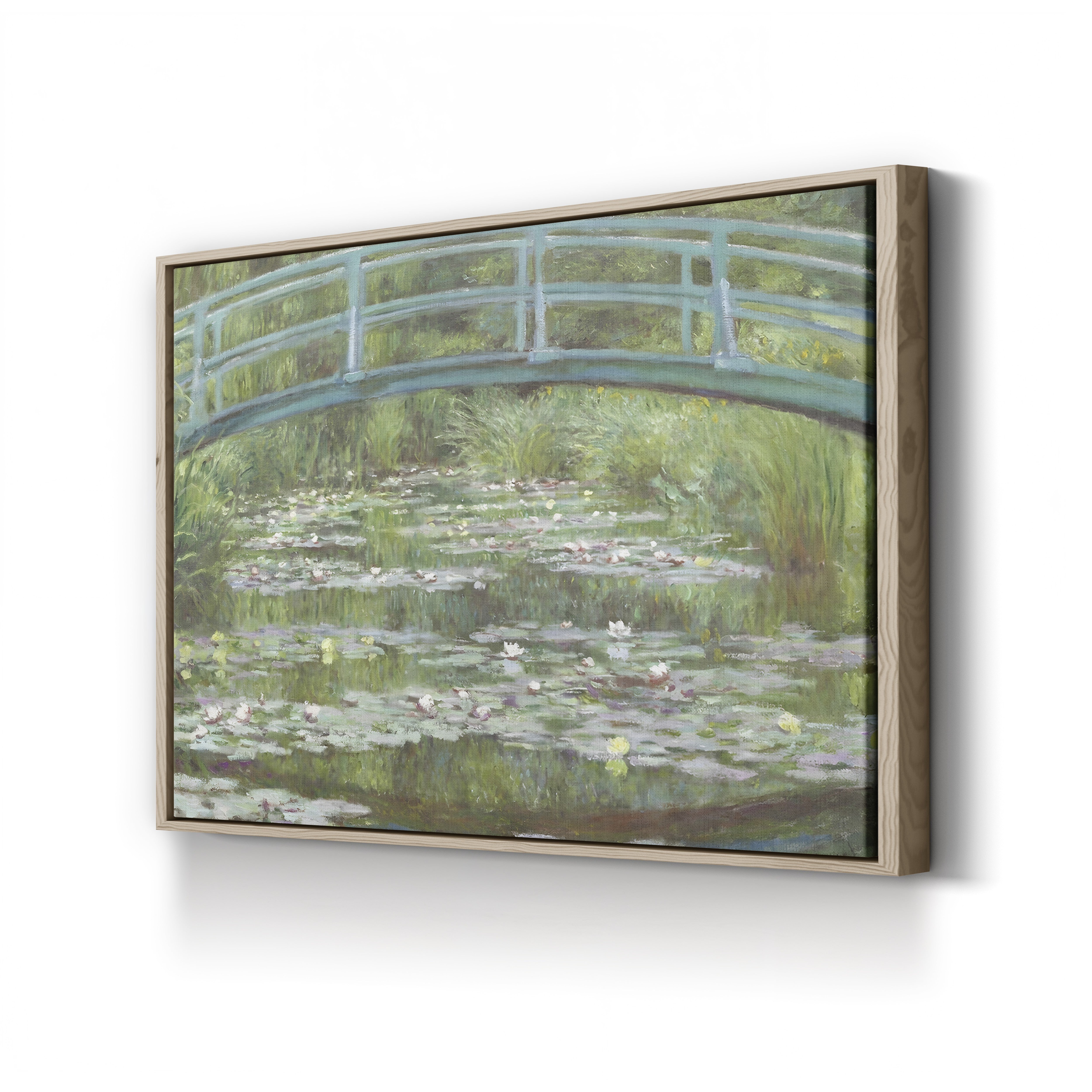 The Japanese Footbridge (Le Pont japonais), 1899 by Claude Monet
