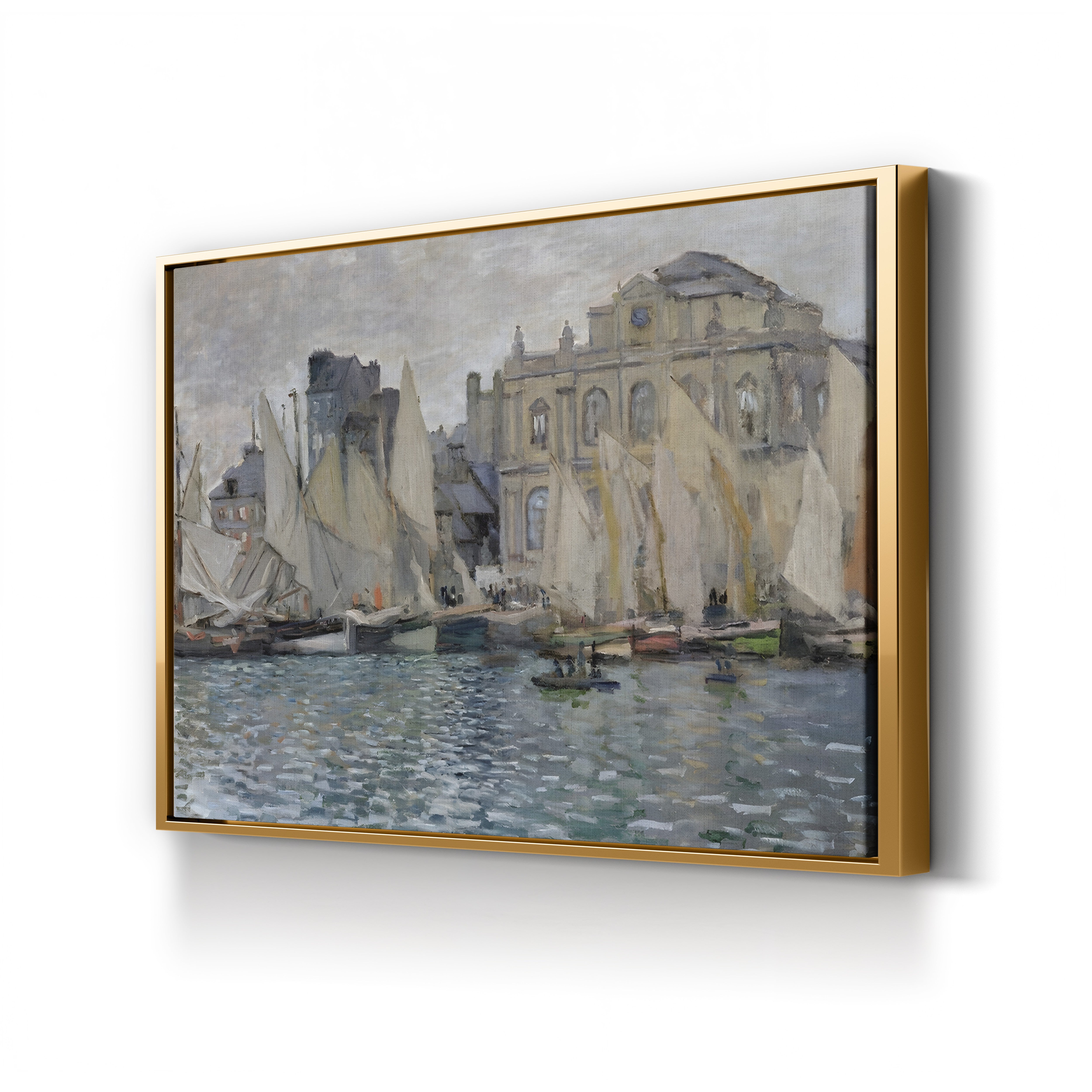 The Museum at Le Havre (Le Musée du Havre), 1873 by Claude Monet