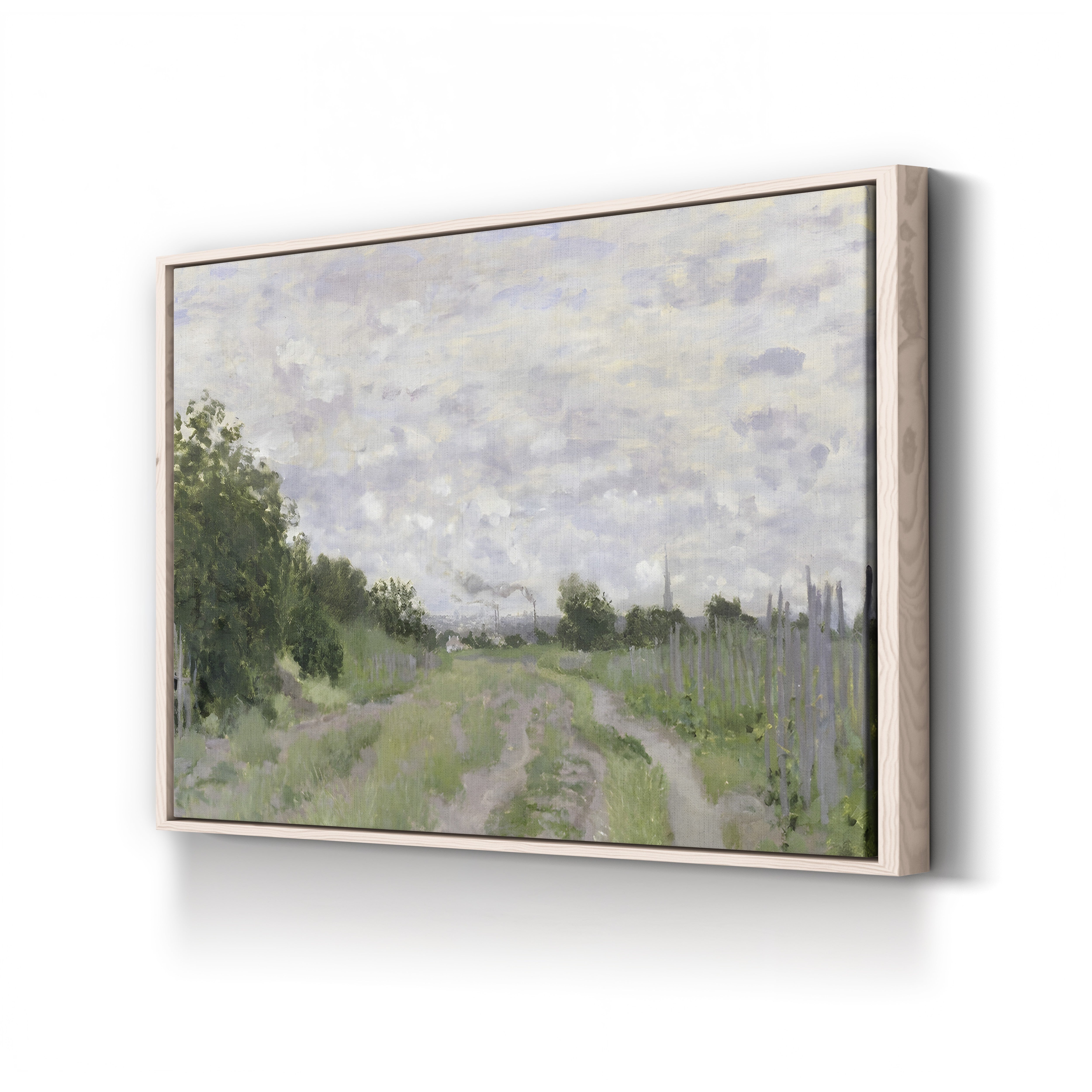 Path through the Vines at Argenteuil (Chemin dans les vignes), 1872 by Claude Monet