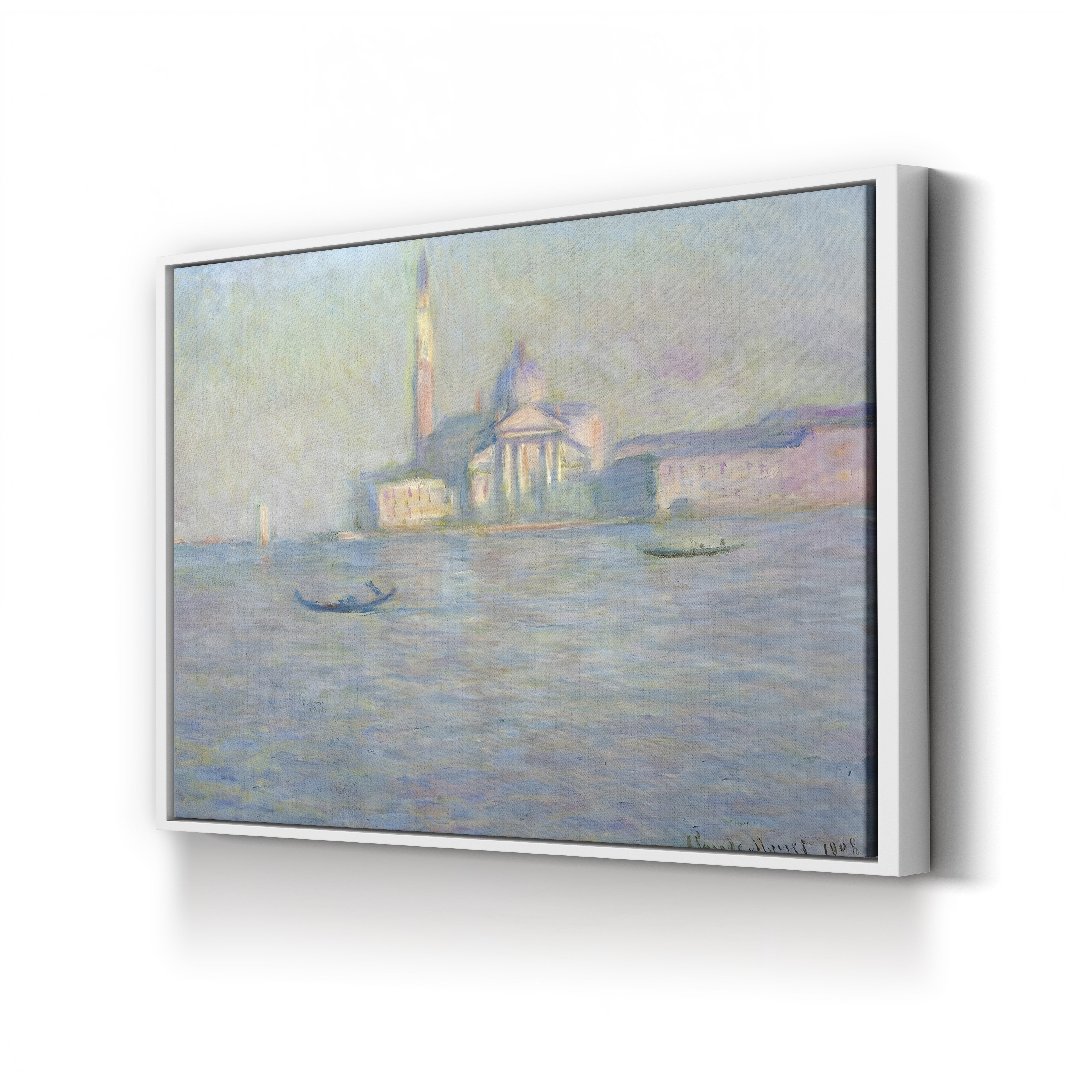San Giorgio Maggiore (Saint-Georges majeur), 1908 by Claude Monet