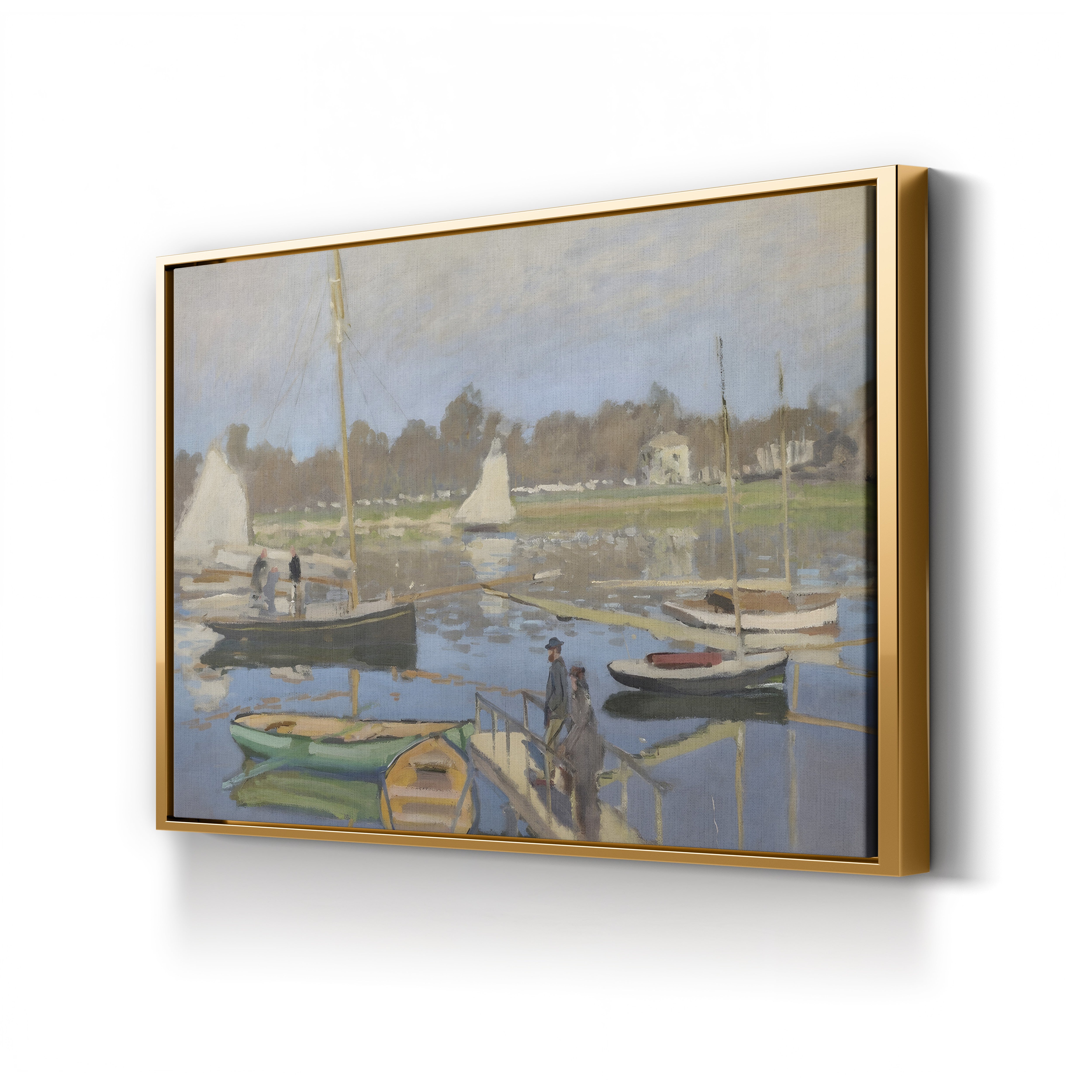 The Argenteuil Basin (Le Bassin d’Argenteuil) by Claude Monet