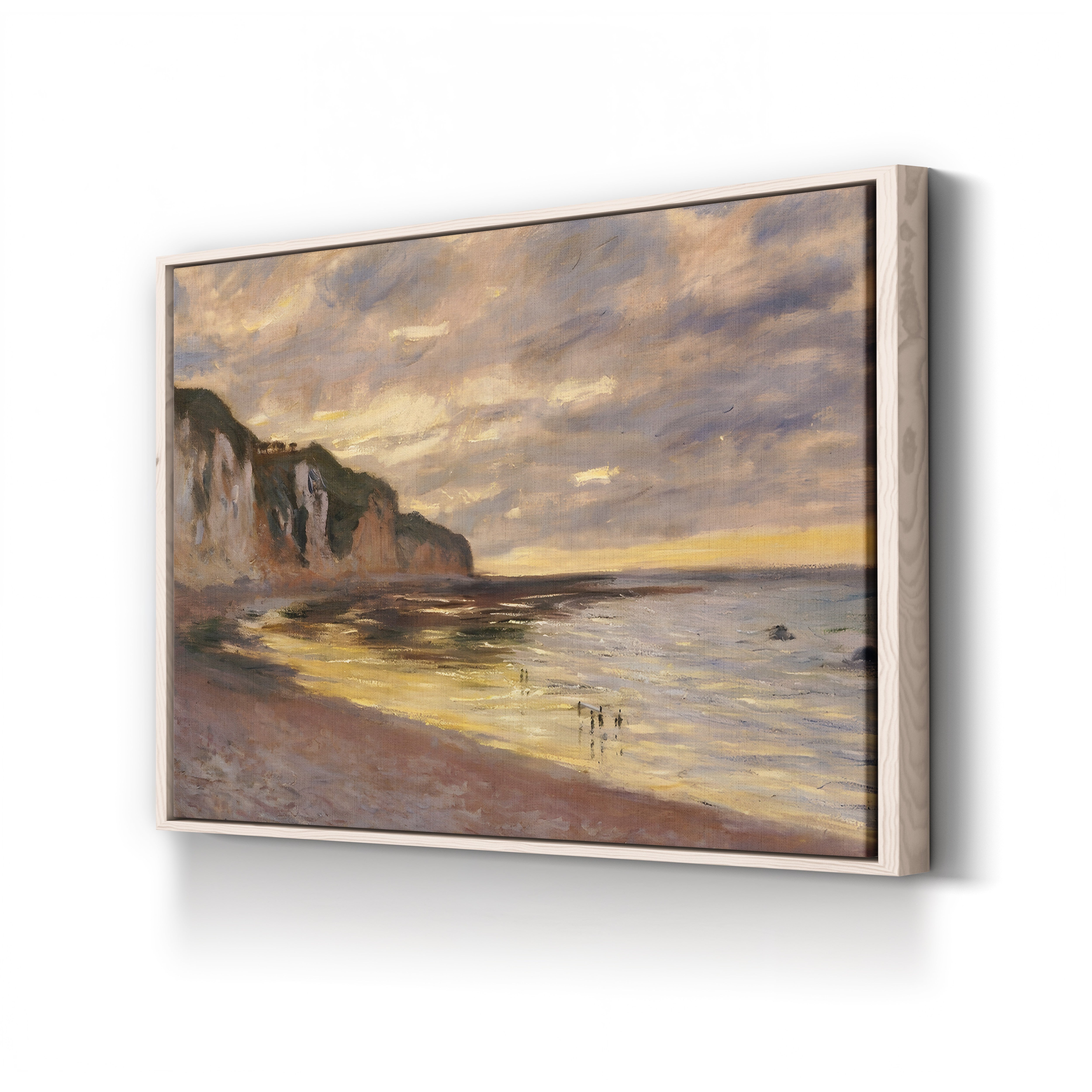 Pointe de l’Ailly at Low Tide (Pointe de l’Ailly, marée basse), 1882 by Claude Monet