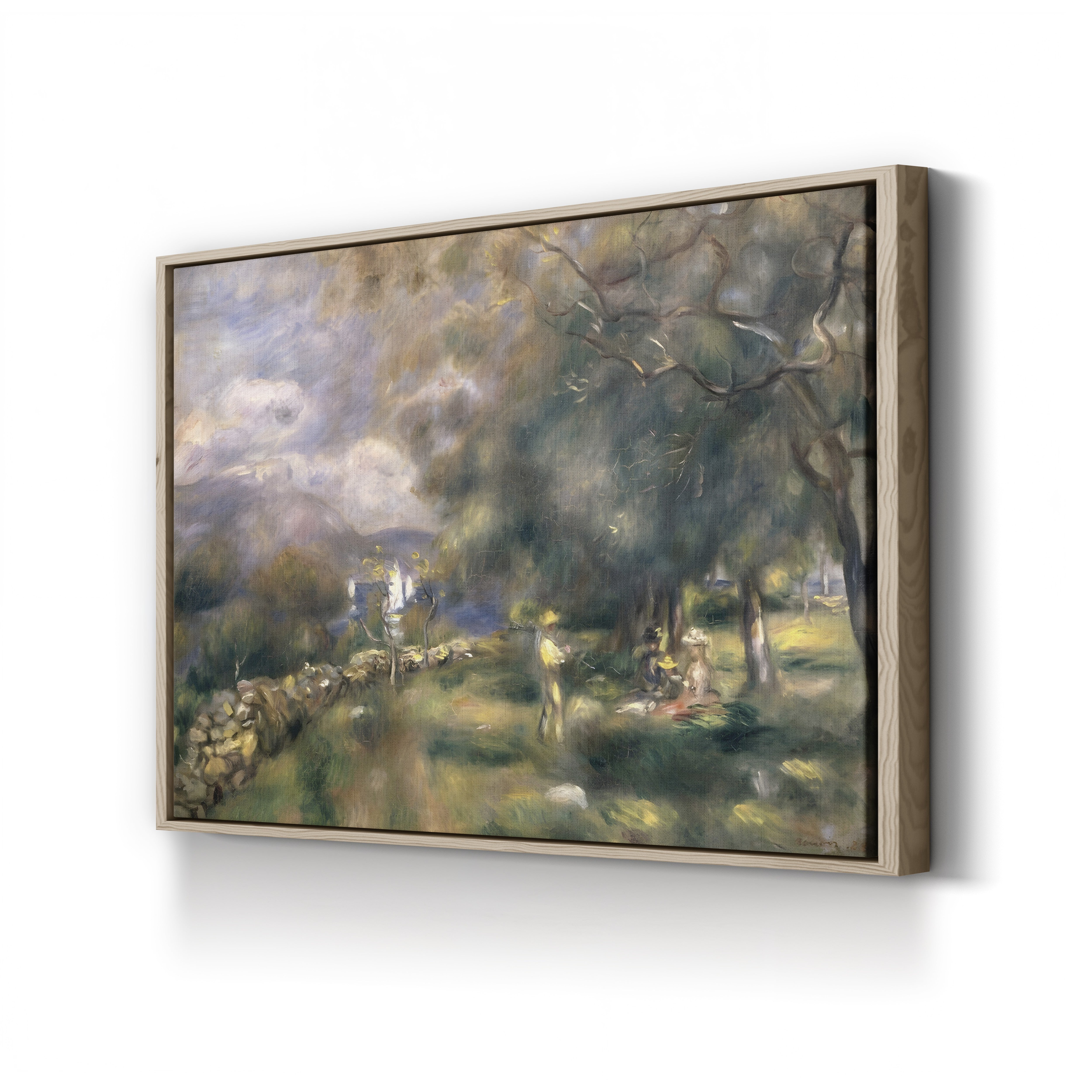 Peninsula of Saint Jean, 1888 – Renoir Wall Art | Impressionist Canvas
