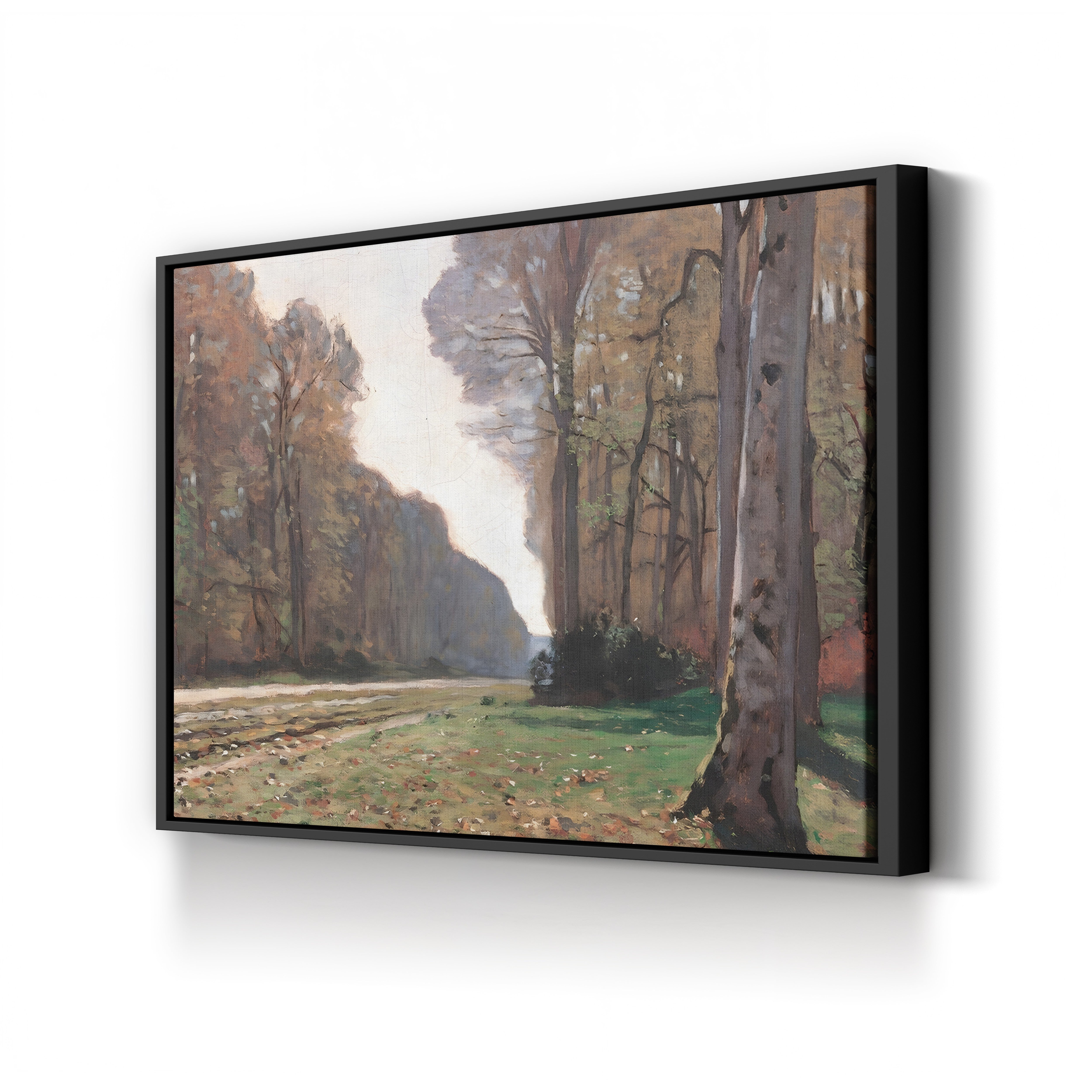 The Road to Chailly (Le Pavé de Chailly), c. 1865 by Claude Monet