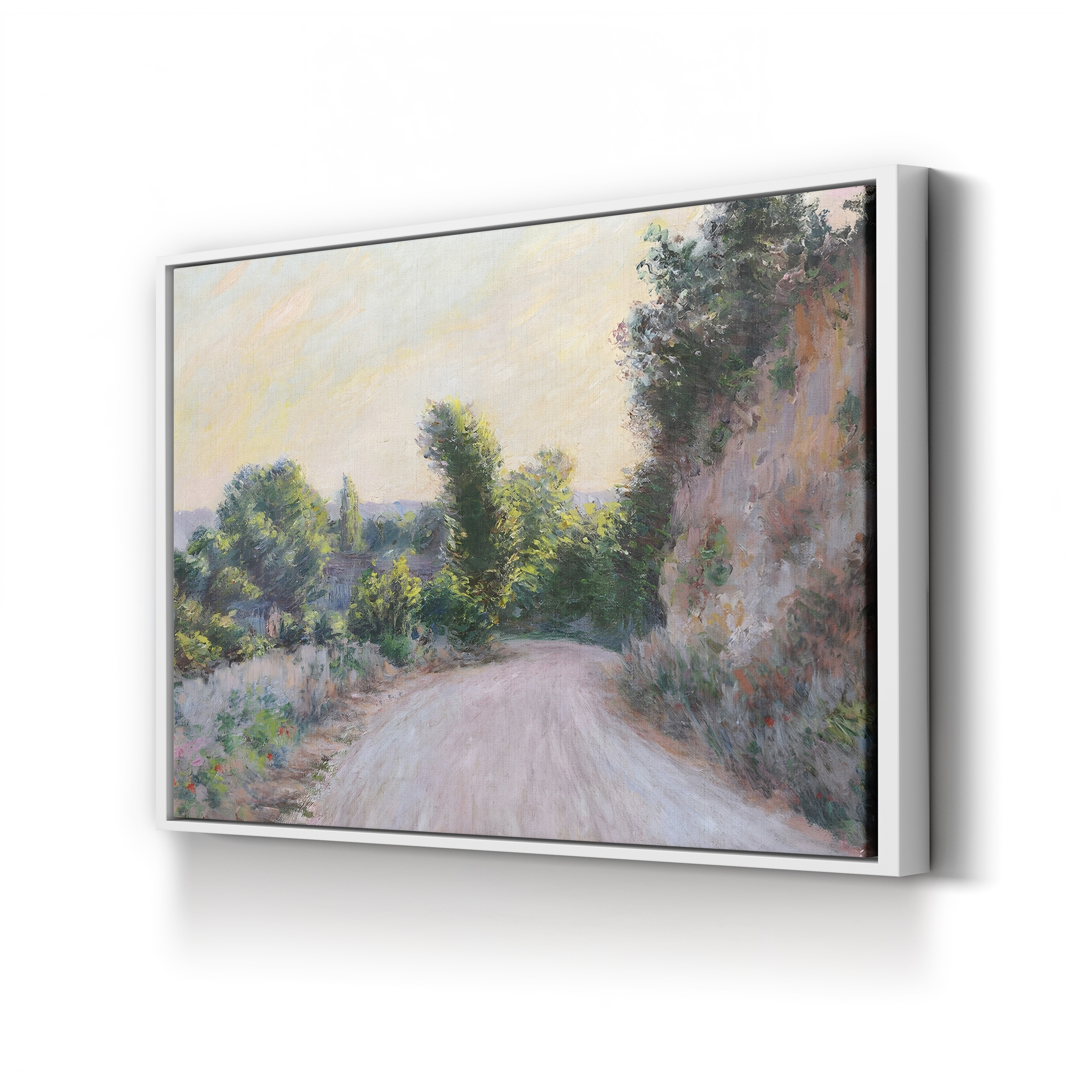 Road near Giverny (Chemin près de Giverny), 1885 by Claude Monet