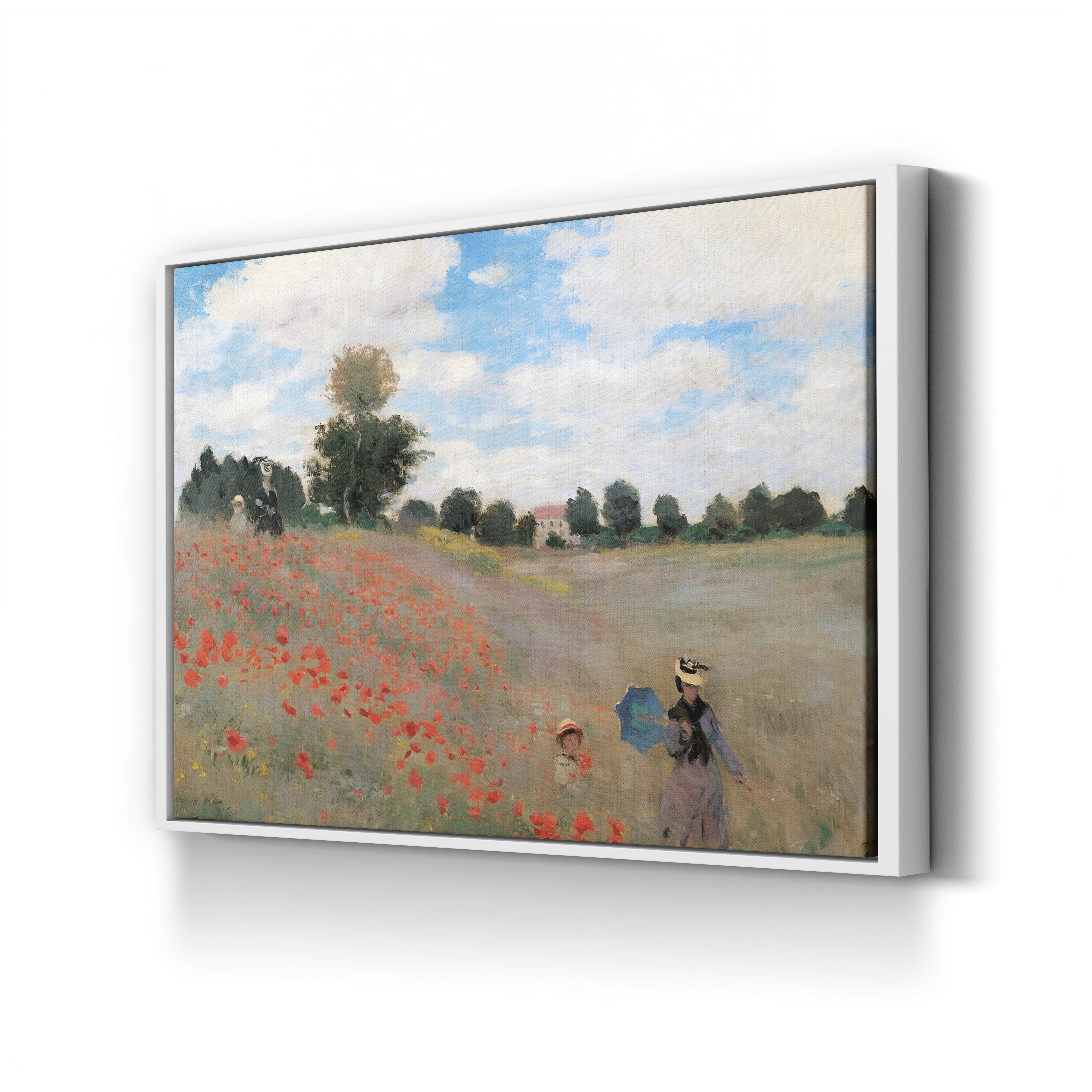 Poppy Field (Les Coquelicots), 1873 by Claude Monet