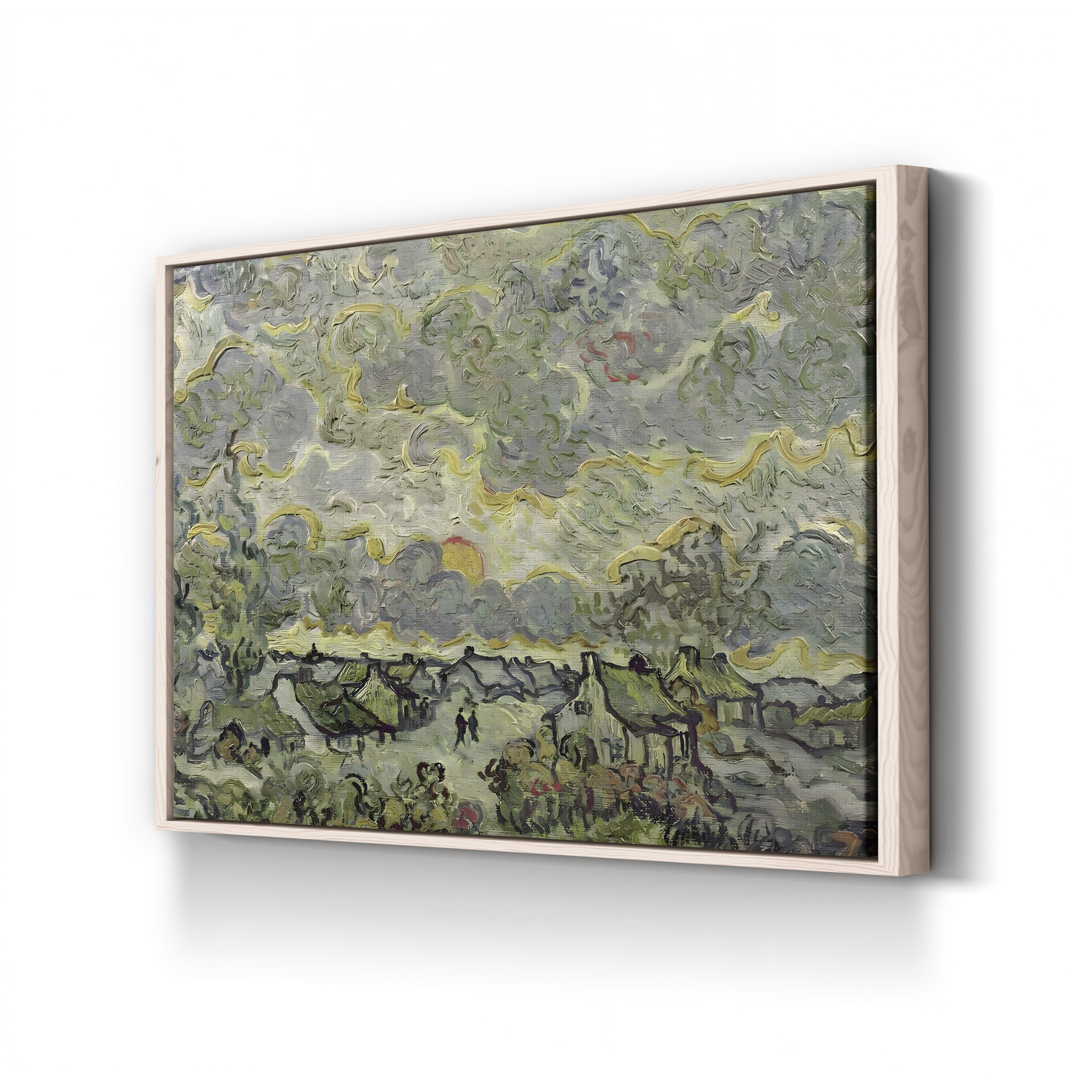 Autumn Landscape, 1890 – Vincent van Gogh Wall Art | Post-Impressionist Landscape Canvas Print
