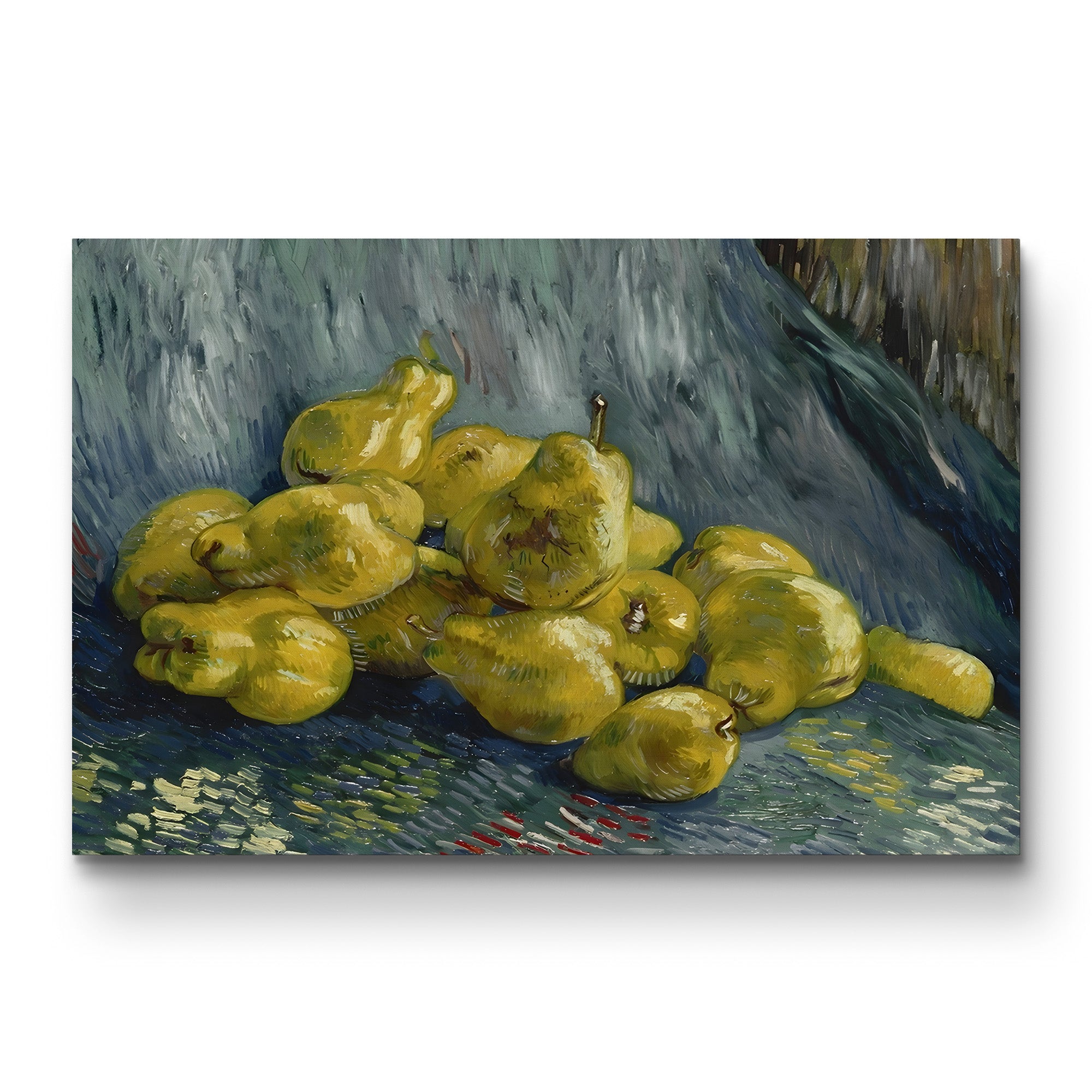 Nature Morte aux Coings (Still Life with Quinces), 1887–88 – Vincent van Gogh Wall Art | Post-Impressionist Still Life Canvas Print