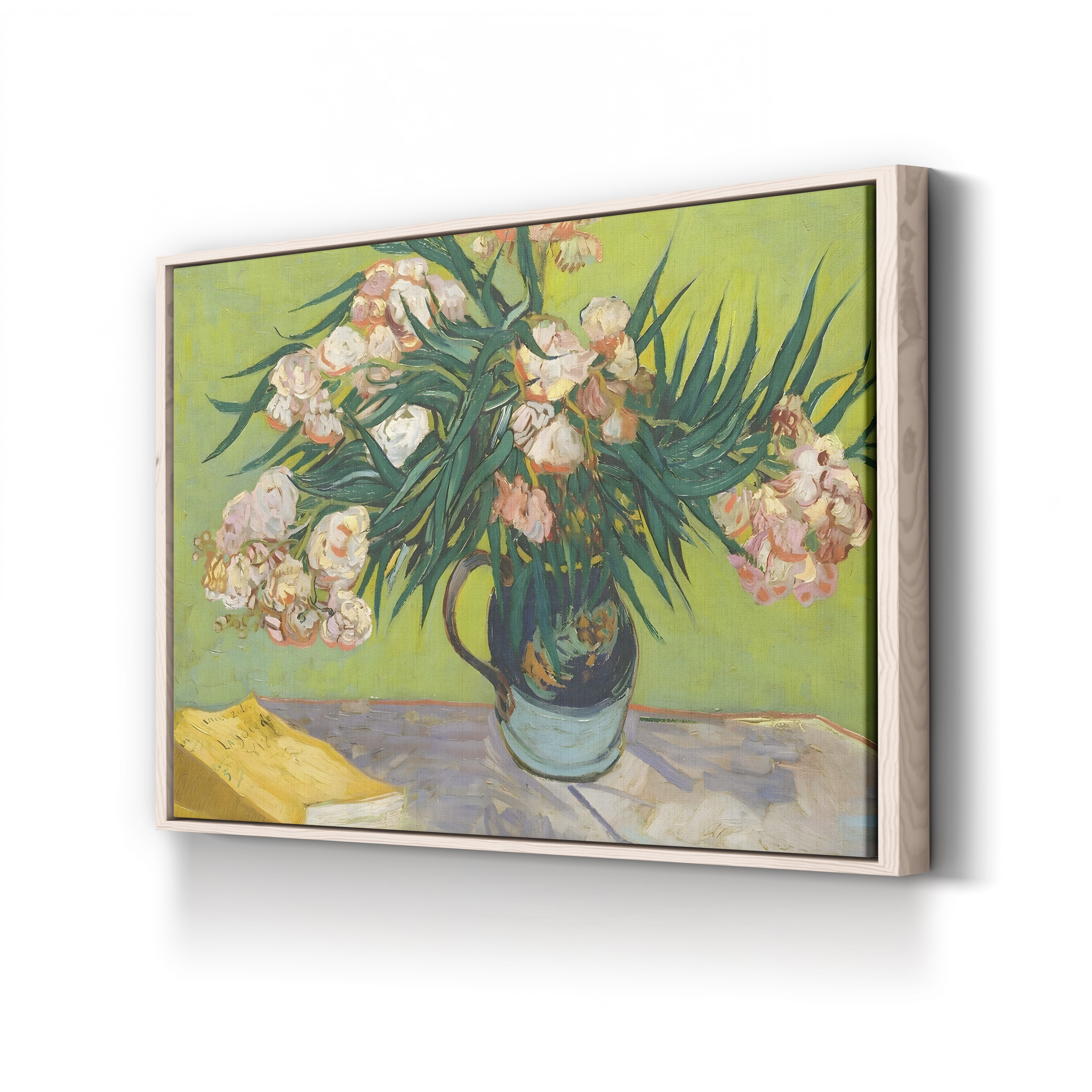 Oleander – Vincent van Gogh Wall Art | Post-Impressionist Floral Canvas Print