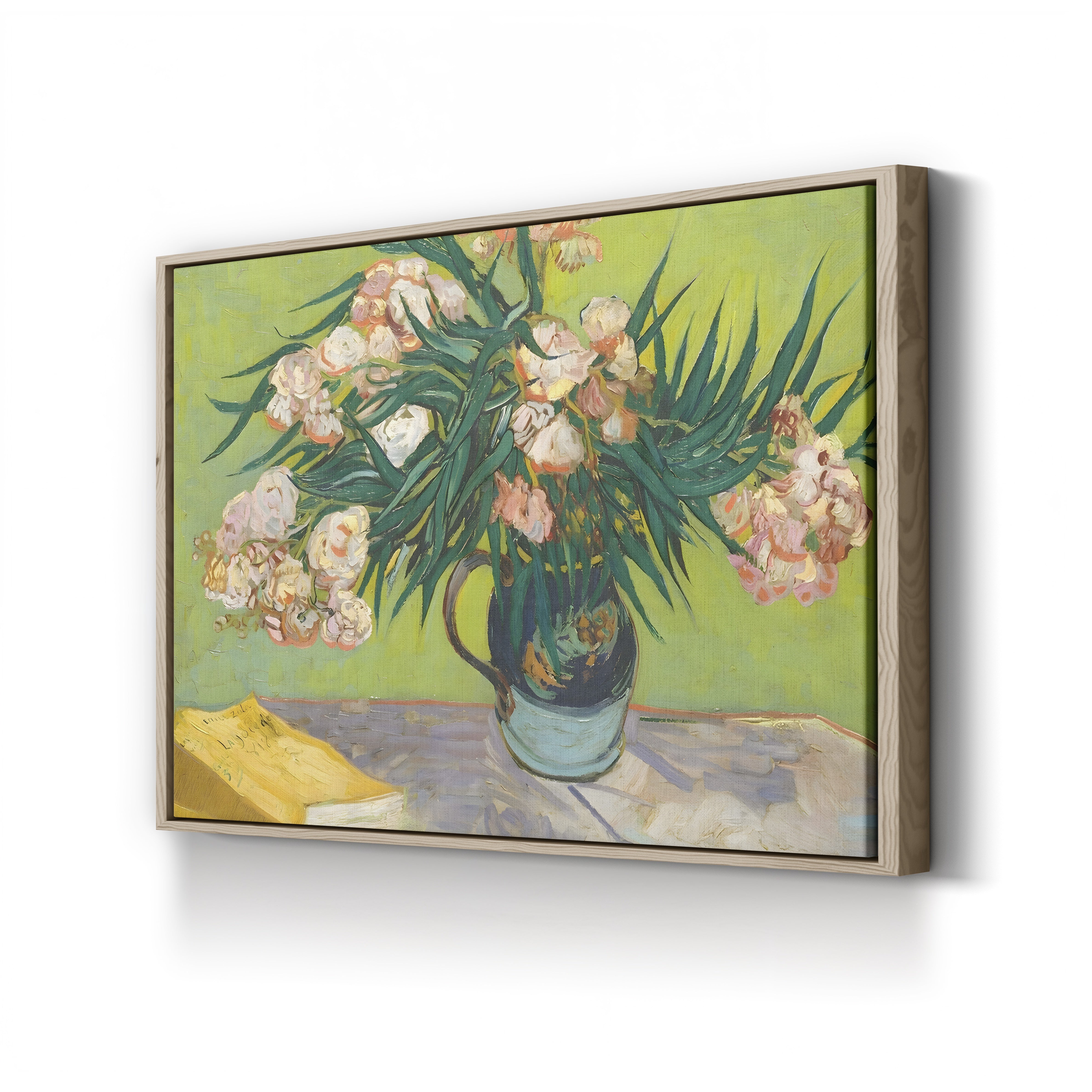 Oleander – Vincent van Gogh Wall Art | Post-Impressionist Floral Canvas Print